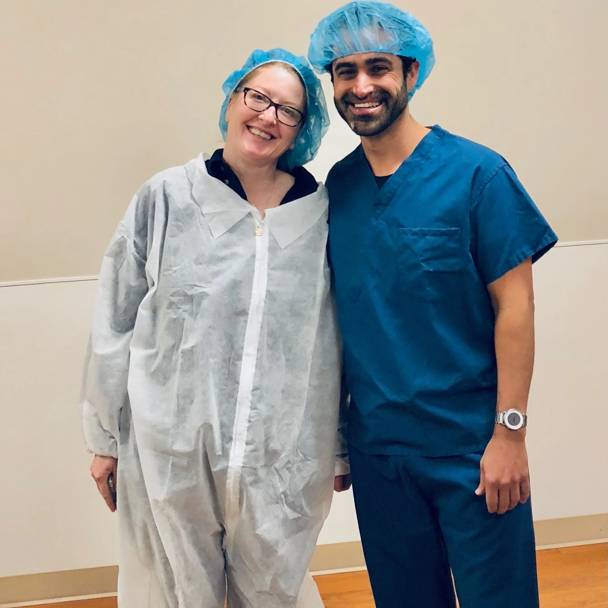 Steve & Vashni Doing IVF Embryo Transfer Acupuncture