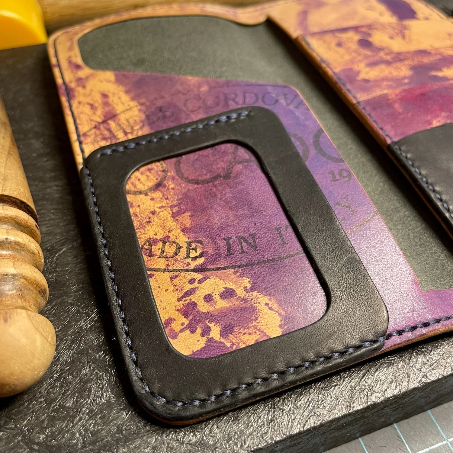 Shell Cordovan David — Corbin Lane Leather Co