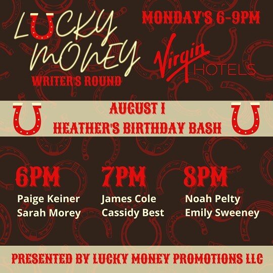 We&rsquo;ve got an extra special round this Monday night on the @commonsclubnsh patio at the @virginhotelsnsh! Heather&rsquo;s Birthday Bash round is one you CANNOT miss!