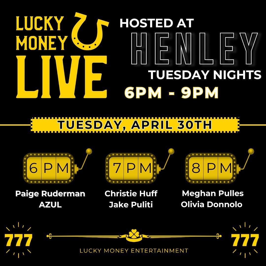Y&rsquo;all come hang and hear these artist&rsquo;s original songs this Tuesday night!! 🤩 @henleynashville