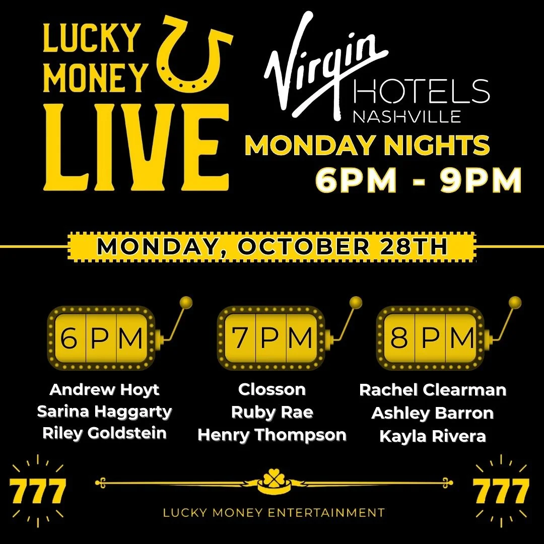 Monday!! We&rsquo;re back at @commonsclubnsh from 6-9pm with a stacked lineup! We&rsquo;ll see you there! 🤩