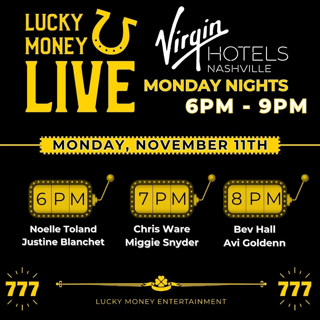 Howdy! We&rsquo;re back at @virginhotelsnsh on Monday! Come hang with us @commonsclubnsh from 6-9pm!! 🥂🤩