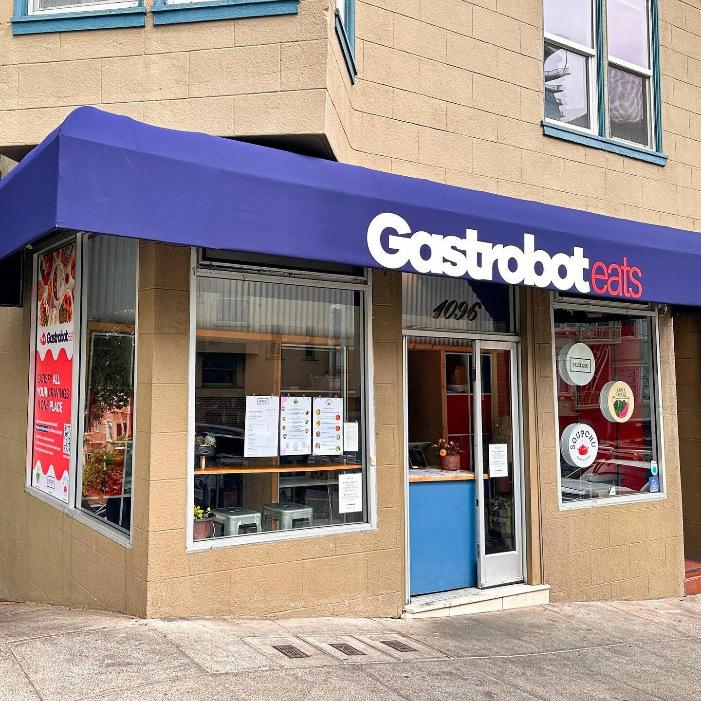 GastrobotEats Virtual Food Hall Sumac · Soupchu · Saucy Greens