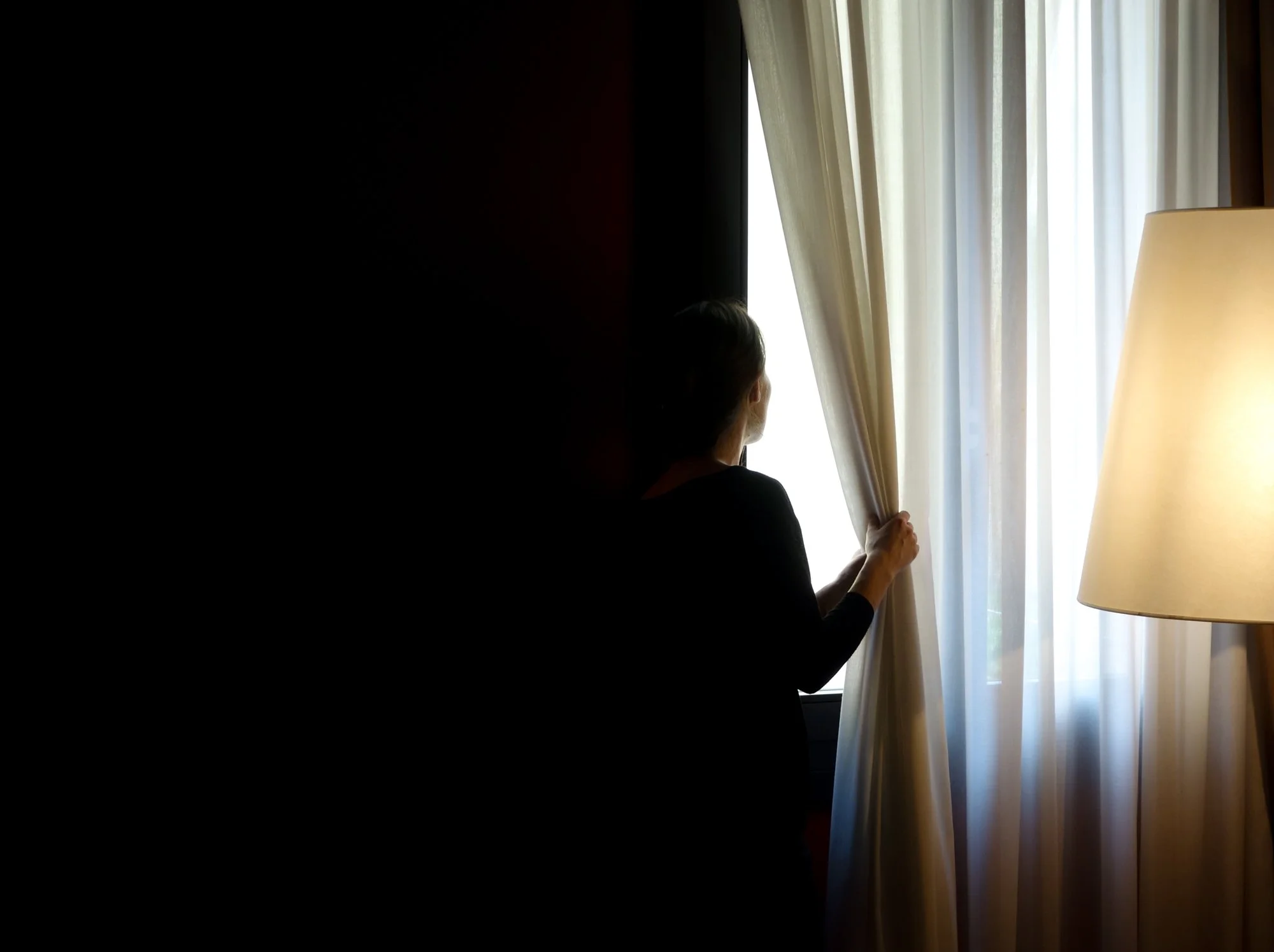 Behind the Curtain (Venice, Italy)