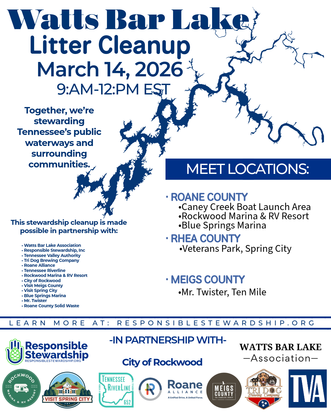 WBLA Watts Bar Lake Cleanup