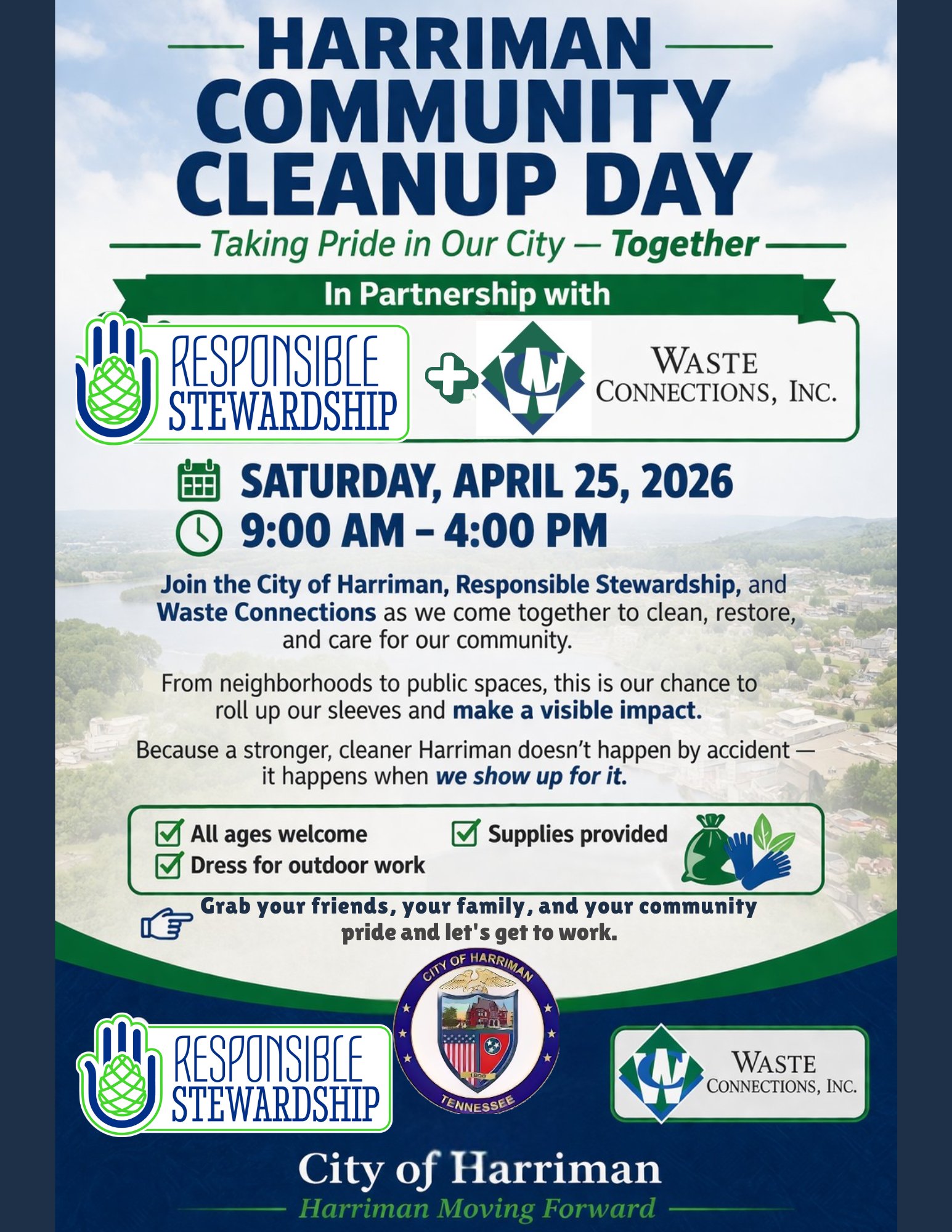City of Harriman TN Cleanup