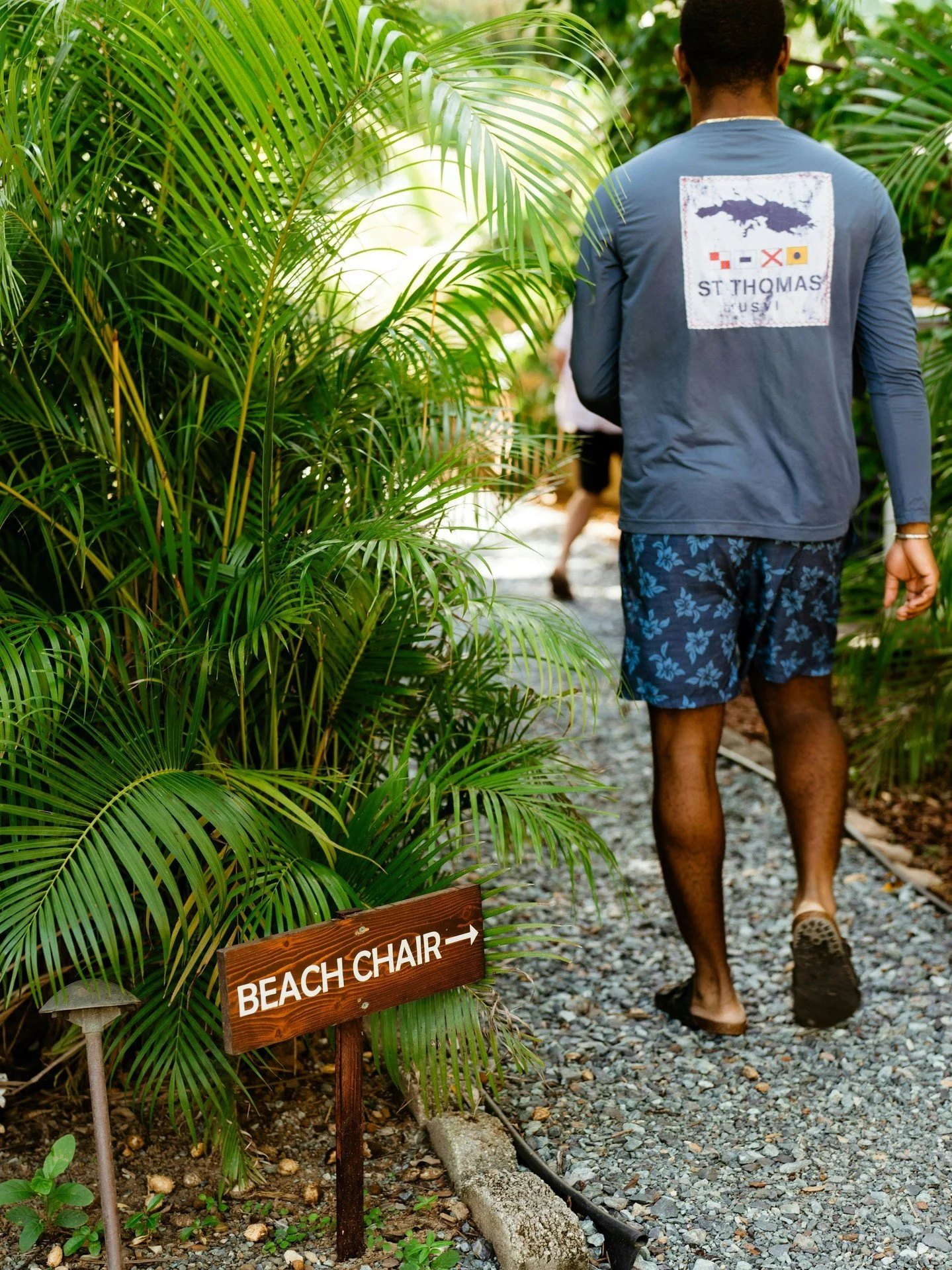 When the only direction you need is &rarr; &quot;Beach Chair.&quot; // Beach chairs and towels are always on us. 🌿

---
#stthomasvirginislands #stthomasusvi #usvirginislandsstthomas #usvi #usvirginislands #caribbean #grouptravel #travelandleisure #b