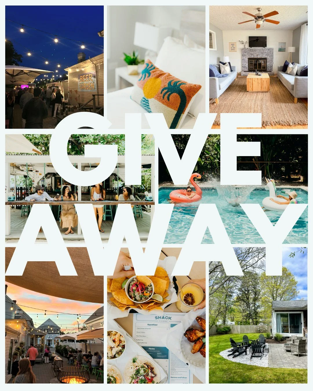 ✨ G I V E A W A Y ✨ Enter to win the ultimate island escape + Cape Cod getaway! 

One lucky winner will receive:
&bull; A 3-night stay for four at @hideawayhullbay
&bull; A 3-night stay at @thebarefootbungalows in Cape Cod (hosted by @driftmoormanage