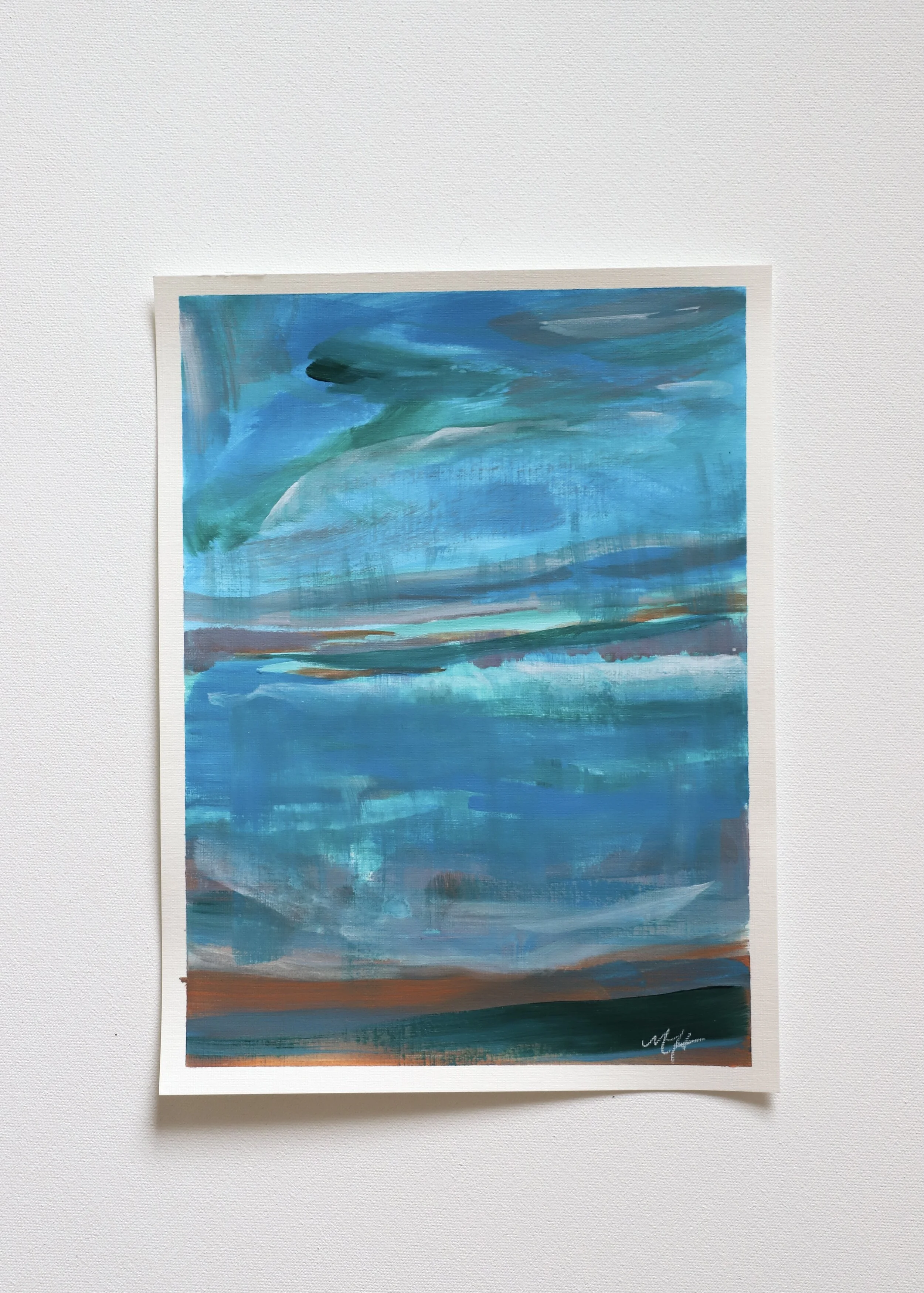 Pickwick Lake
9x12 acrylic on paper