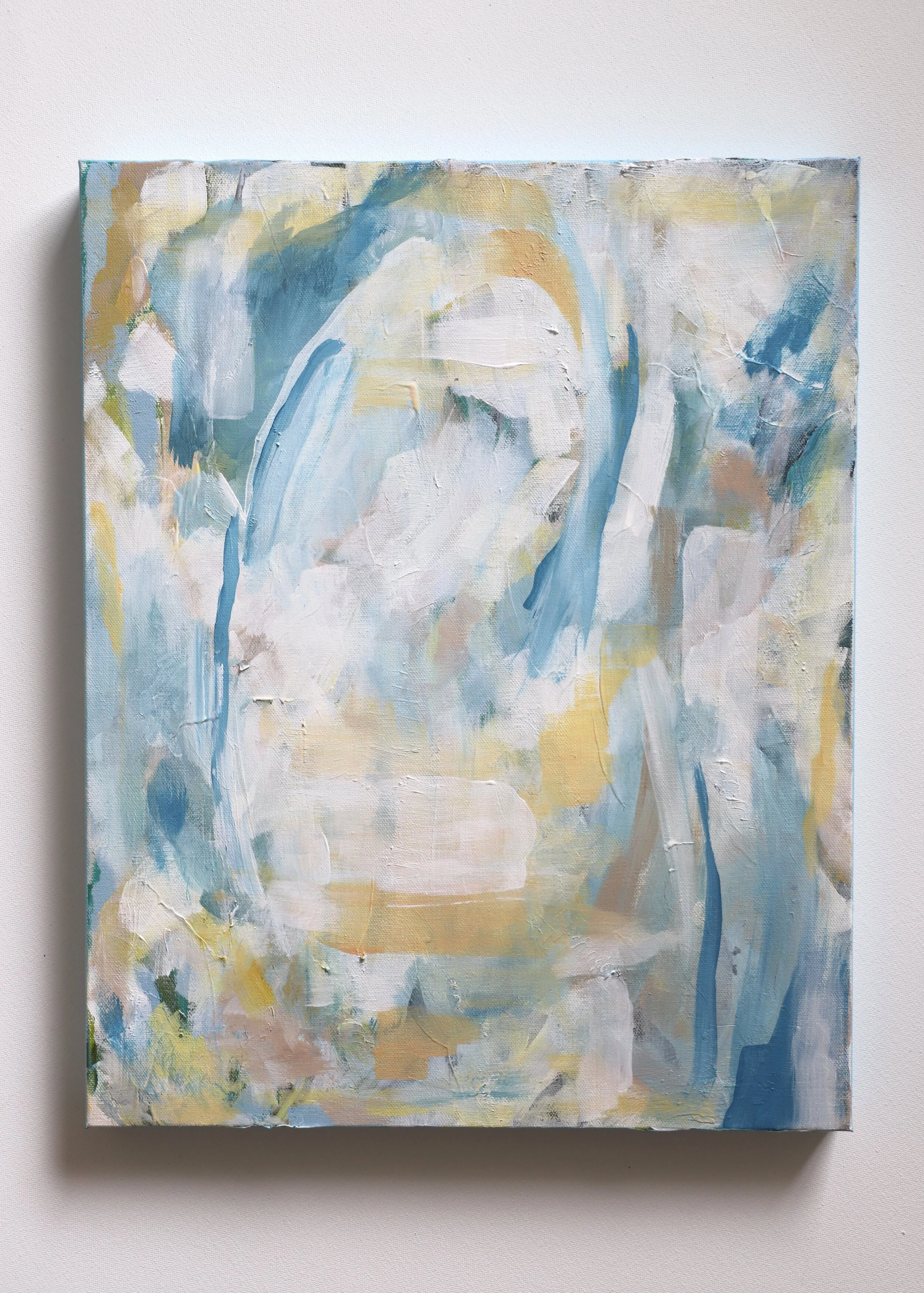 Abstract Blues No.1
16x20 acrylic on canvas