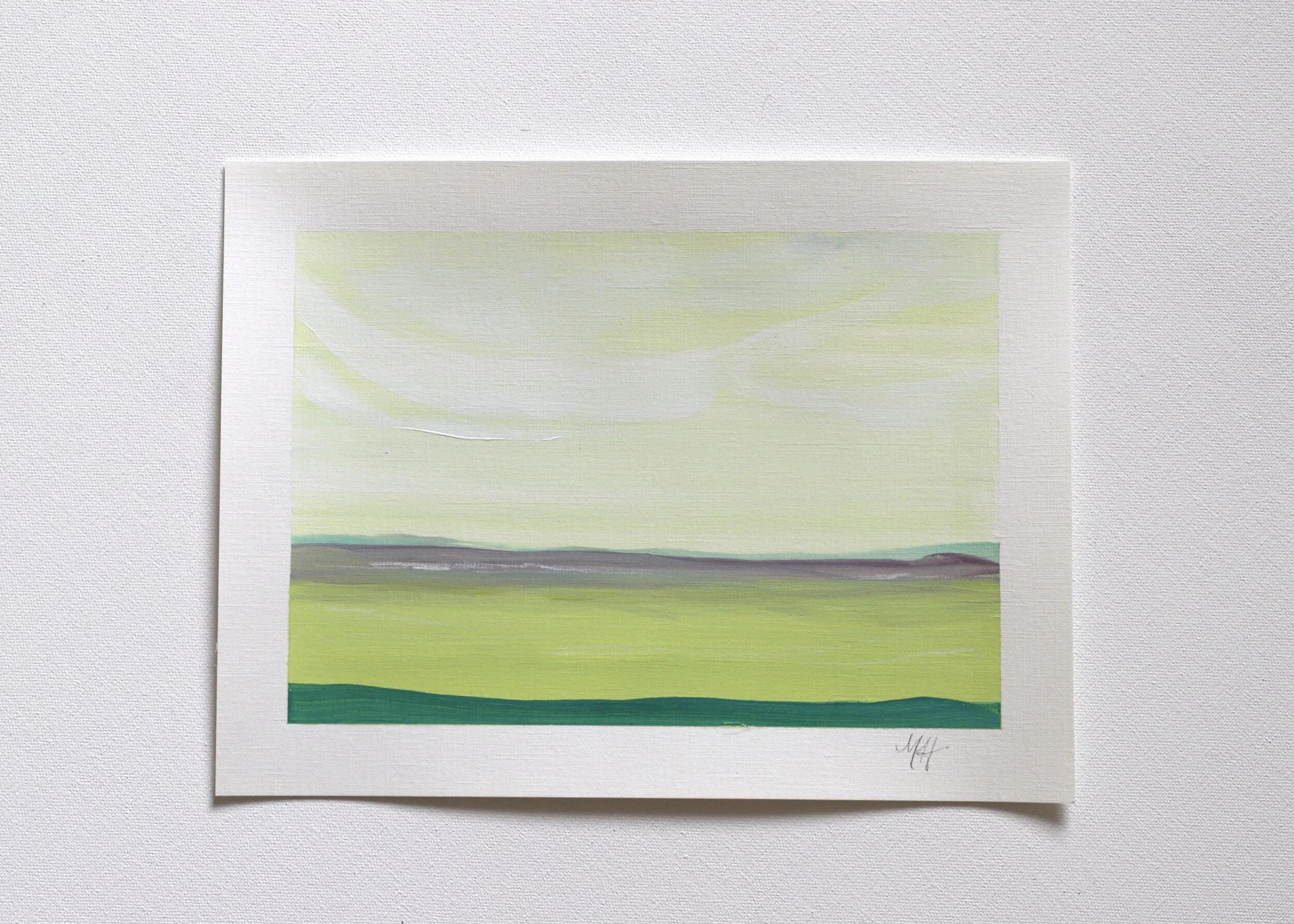 A Gentle Day
9x12 acrylic on paper