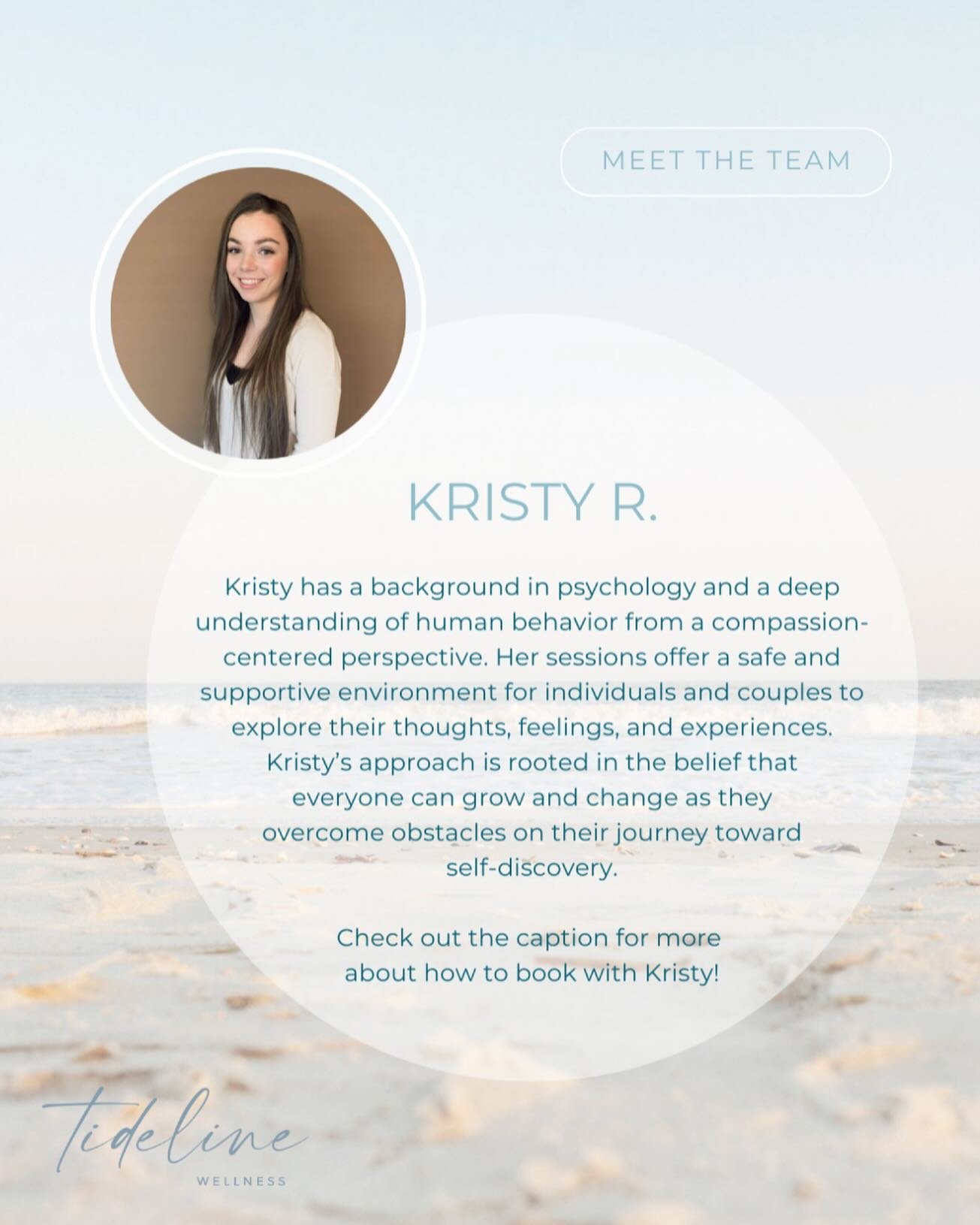 Meet Kristy! As a Registered Clinical Counsellor, she is passionate about helping individuals navigate the challenges of life and achieve their full potential 💓

Kristy has a strong background in psychology and a deep understanding of human behavior