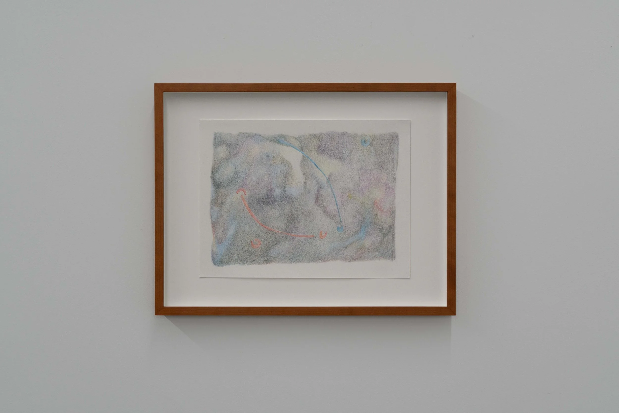 Folk Dance, Open Figure no.4, 2025, colour pencil on arches paper, 9 " x 12 ".
@ Mégane Voghell