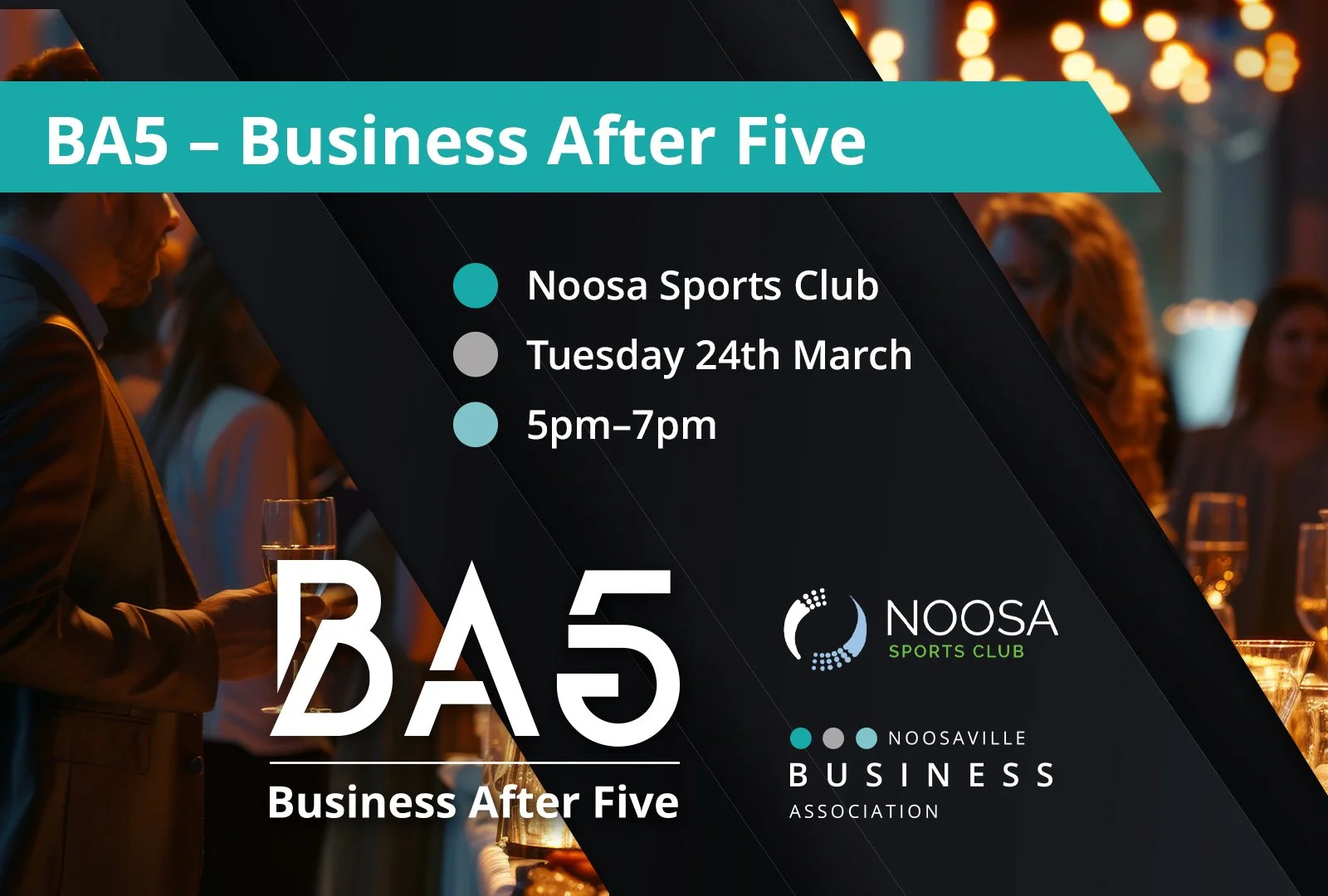 BA5 - Business After 5 - Noosa Sports Club