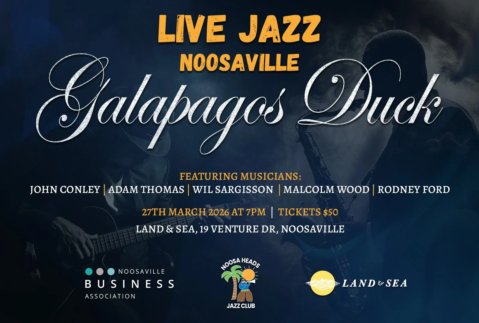 JAZZ Night in Noosaville – Live at Land &amp; Sea&nbsp;
