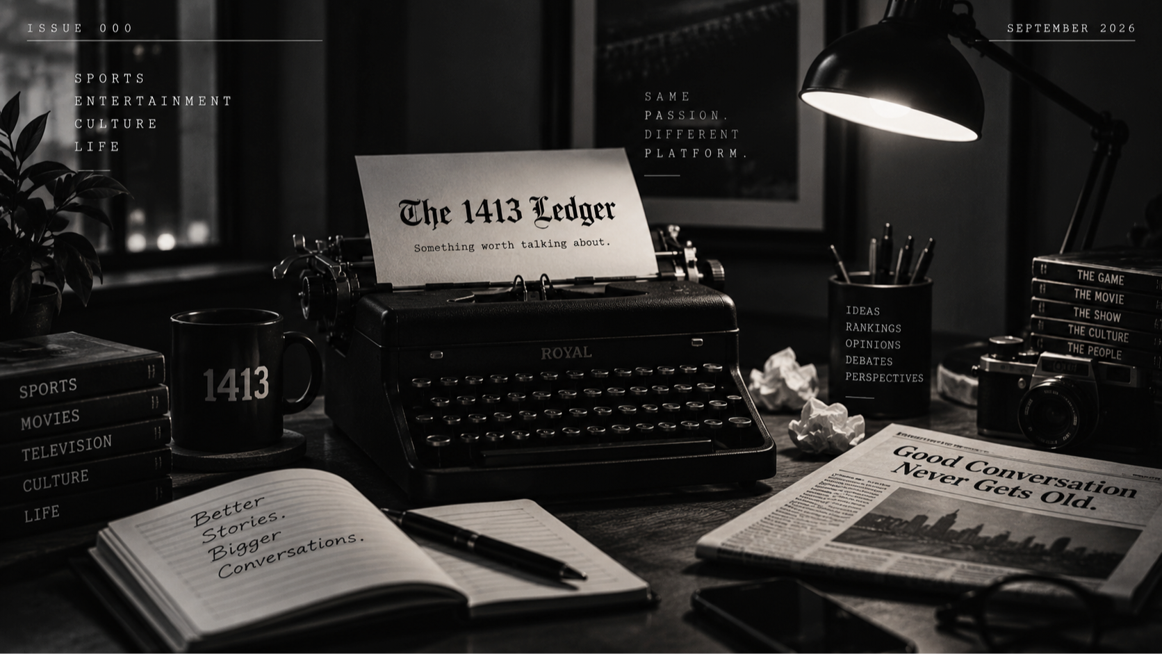 Why The 1413 Ledger Exists
