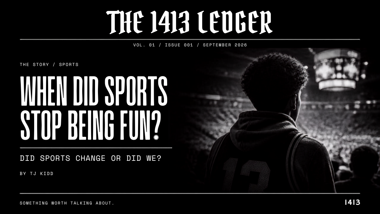 When Did Sports Stop Being Fun? 