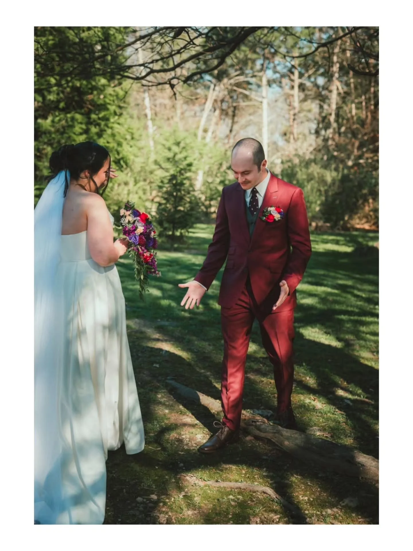 Some of the most special parts of the day are the ones with just YOU!✨️

There's something beautiful about the intimacy that comes with doing a first look instead waiting to see each other while walking down the aisle.

Did you do a first look or are