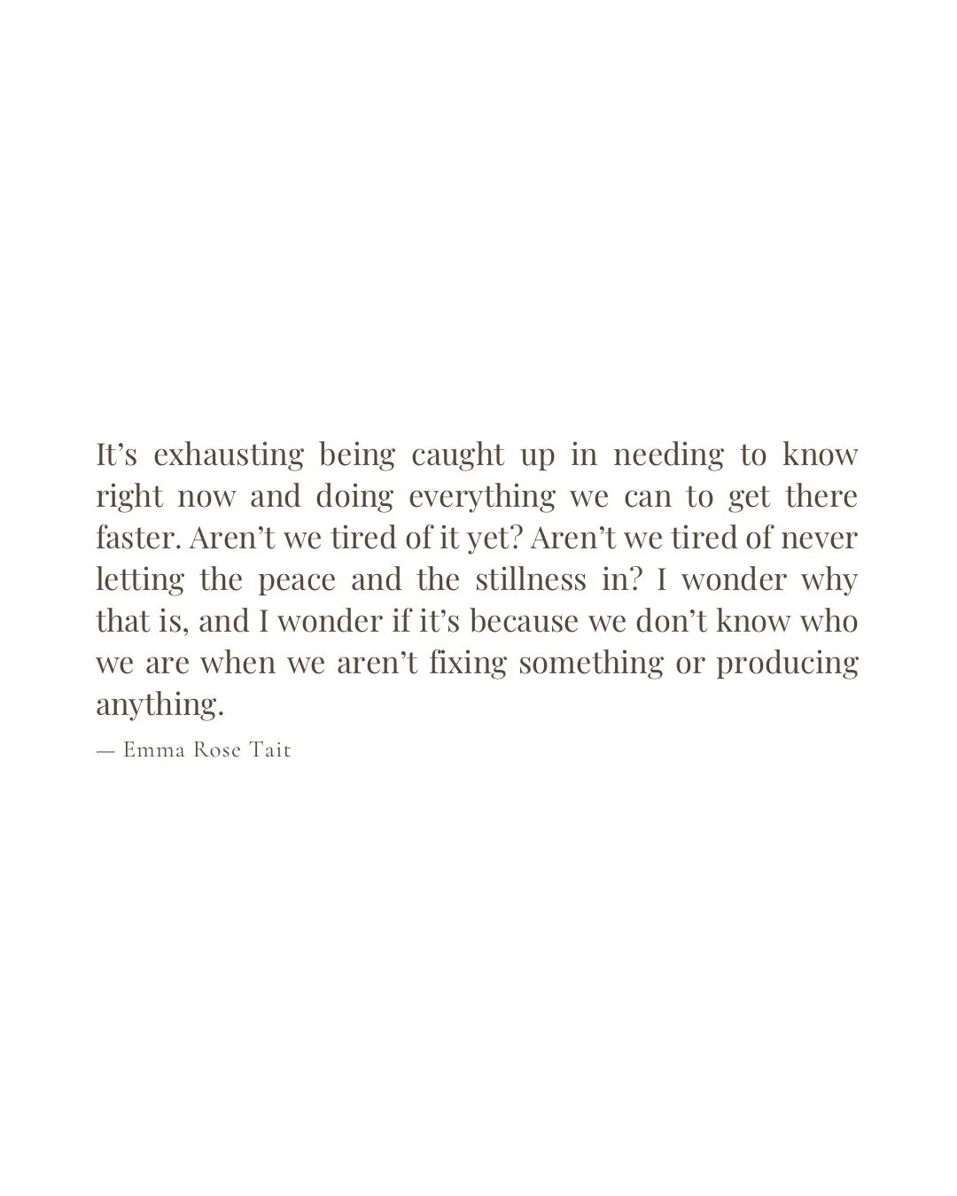 Real life - the life ruled by the rules of nature and guardians by her laws - is ebb and flow. Push and surrender. Agency and partnership. 

We used to be inextricably linked with the flow. More focused on the now and less anxious about everything el