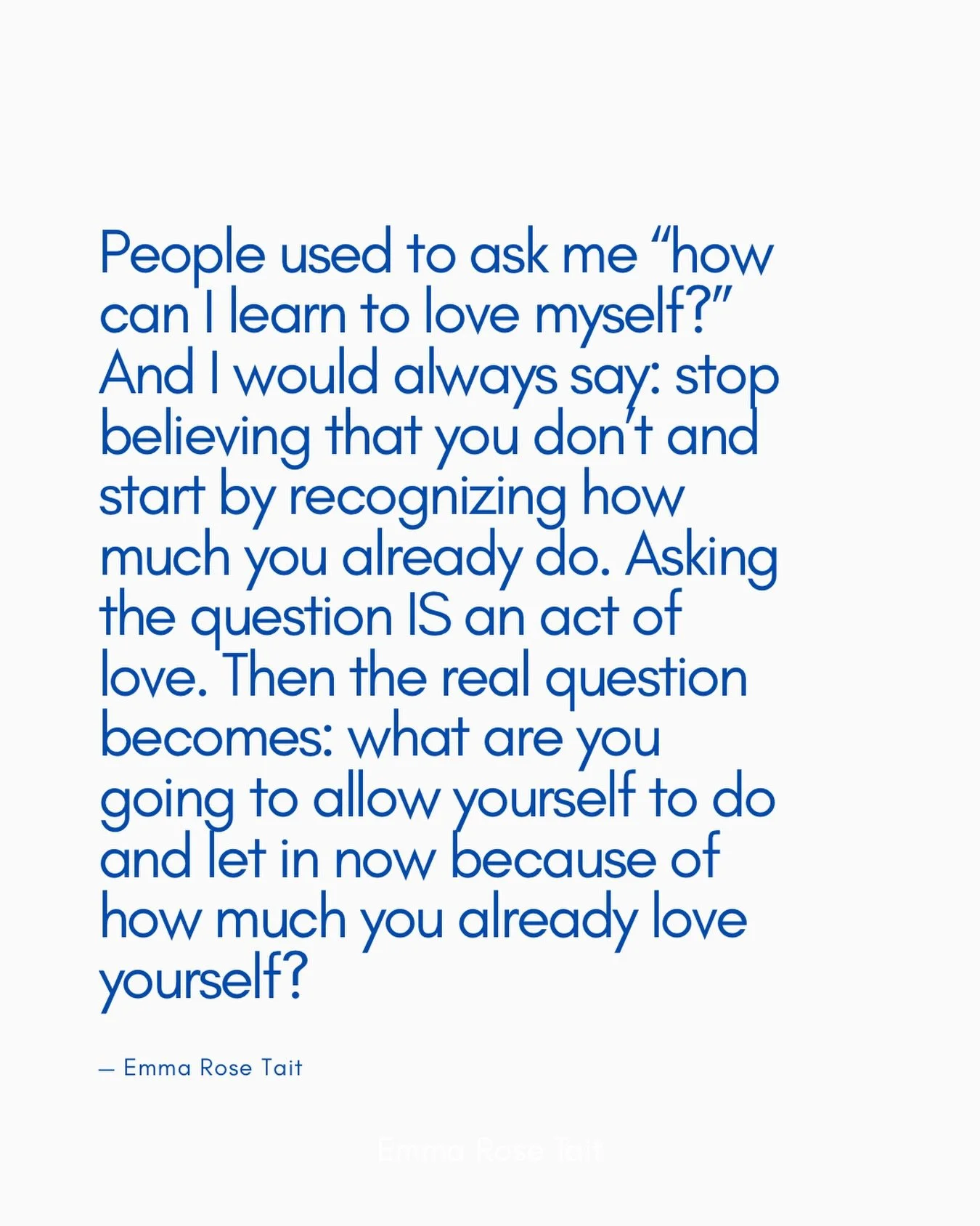 little boost of love for today. xo
