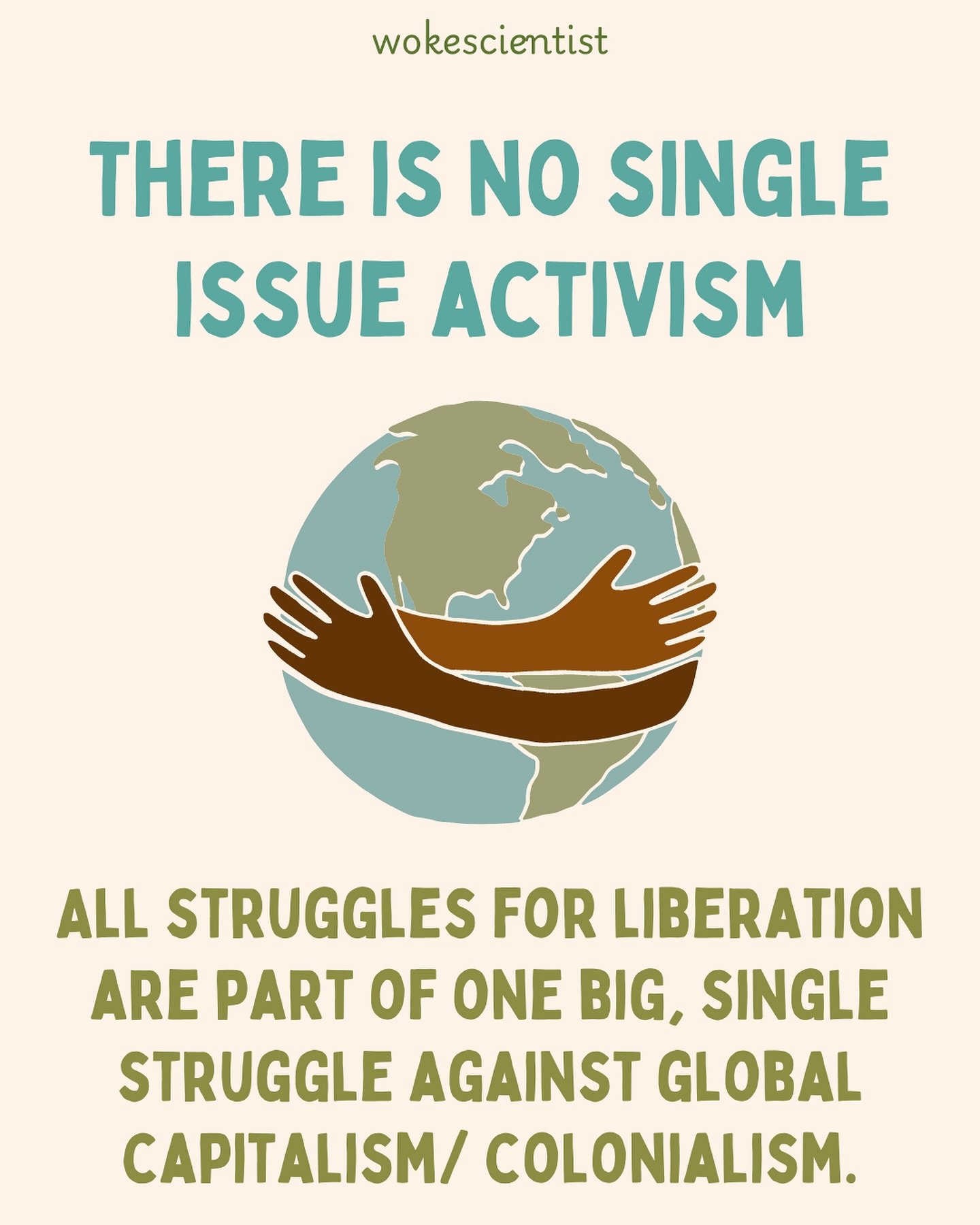 Just some quick thoughts on how &ldquo;single issue&rdquo; activism isn&rsquo;t a thing. So it&rsquo;s not that some people are being selfish when they focus on an issue or cause that directly affects them while overlooking the plight of others, it&r