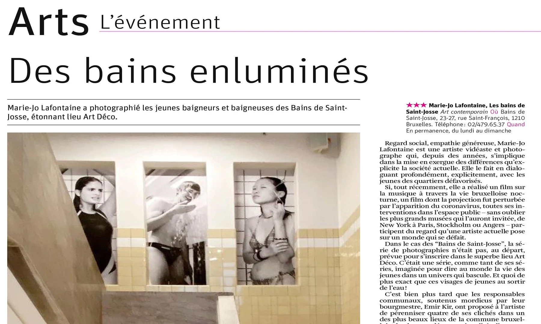 La Libre belgique 22.12.2021