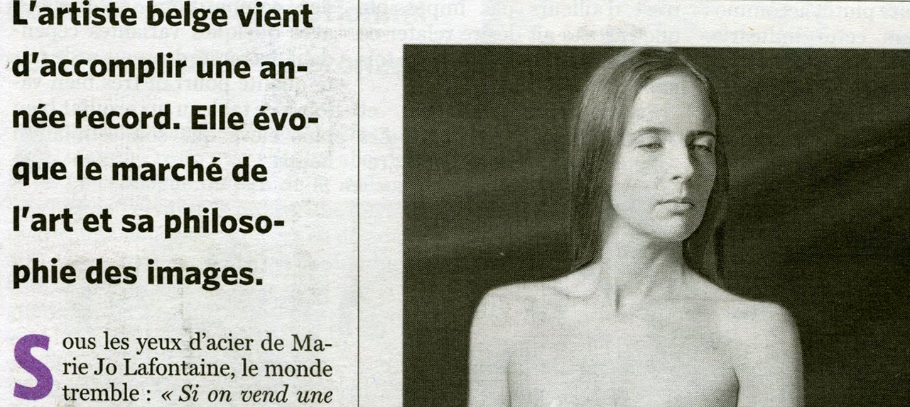 LE MONDE SOUS LES YEUX DE MARIE-JO LAFONTAINE