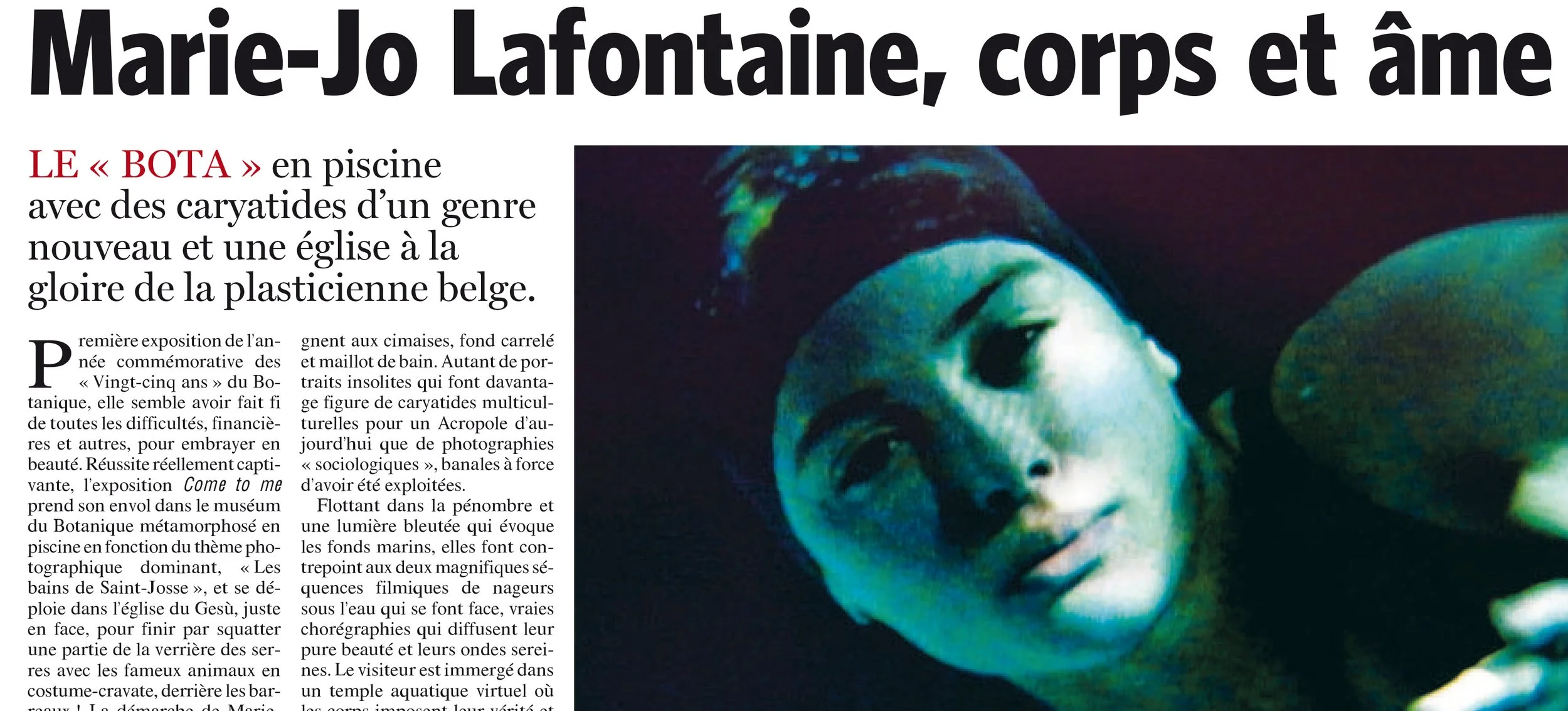 le soir 18.12.2008