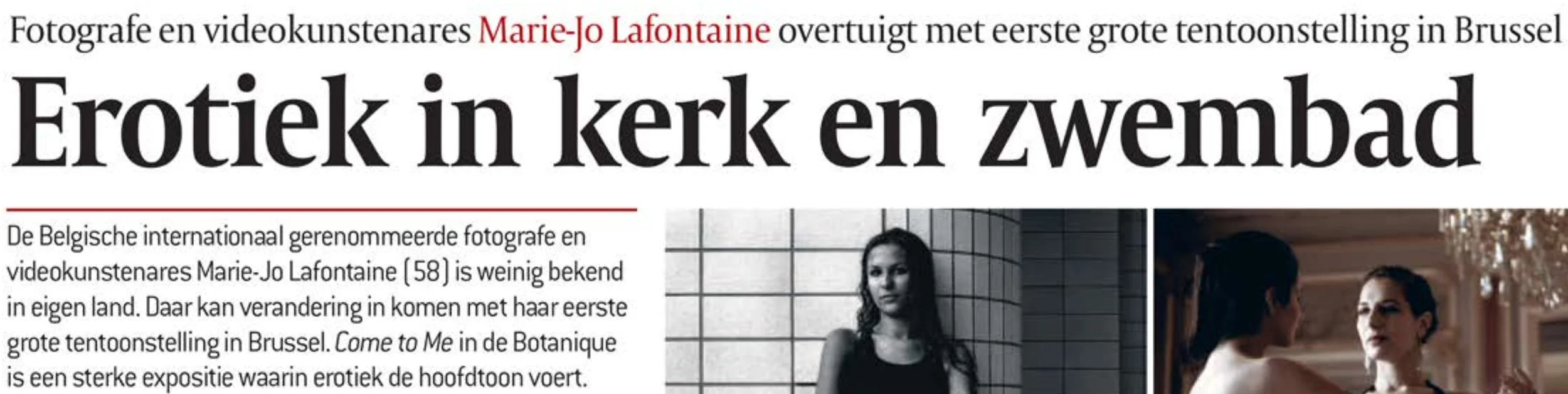 De Morgen December 2008
