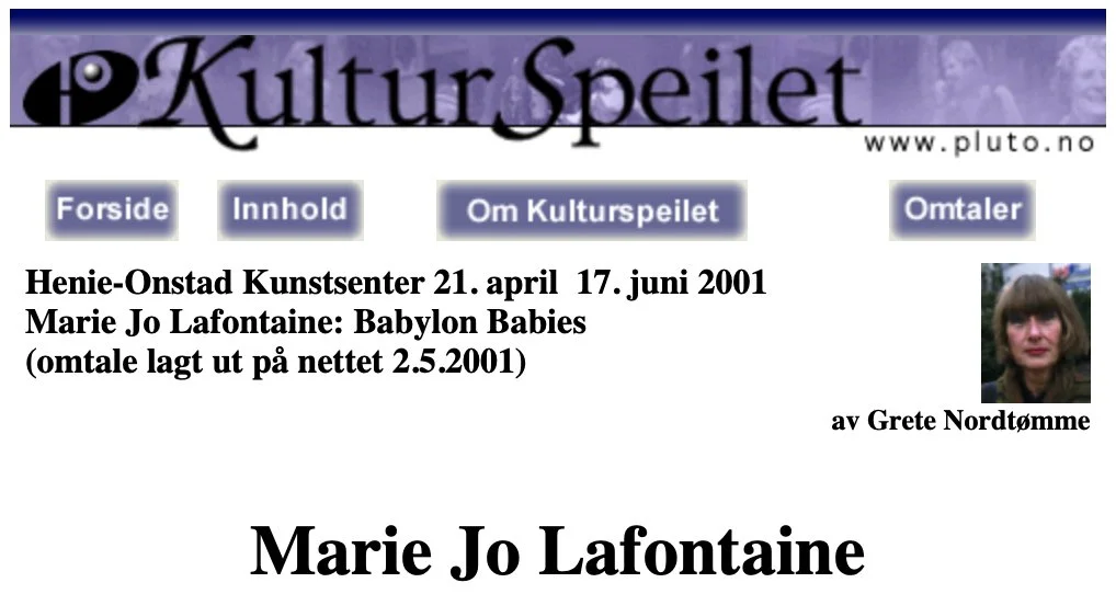 Kultur Speilet 21.04.2001