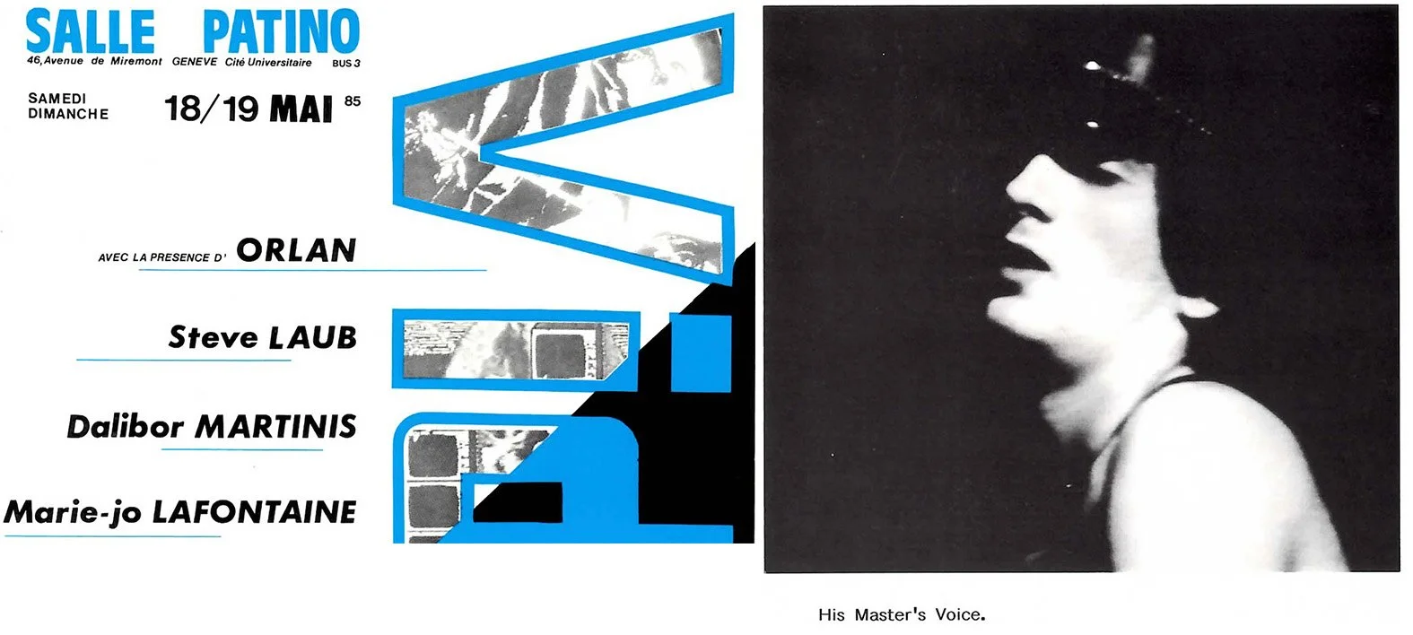 FR 1985 His master’s voice