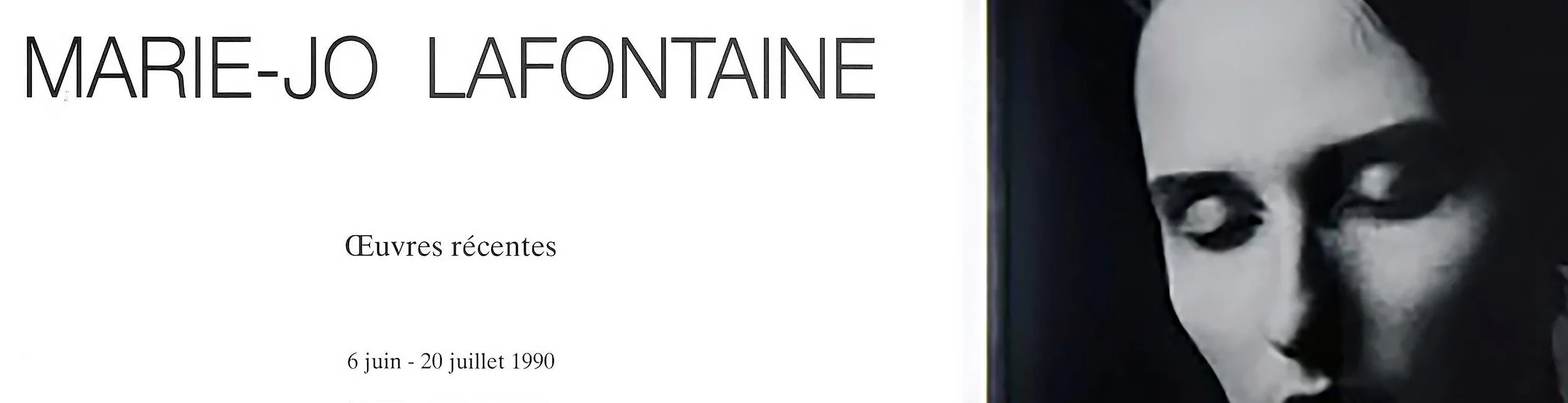 GALERIE MONTAIGNE PARIS 1990