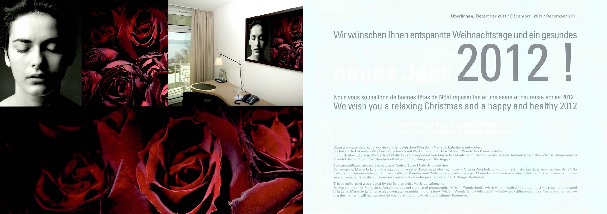 WE WISH YOU A RELAXING CHRISTMAS AND A HAPPY AND HEALTHY 2012