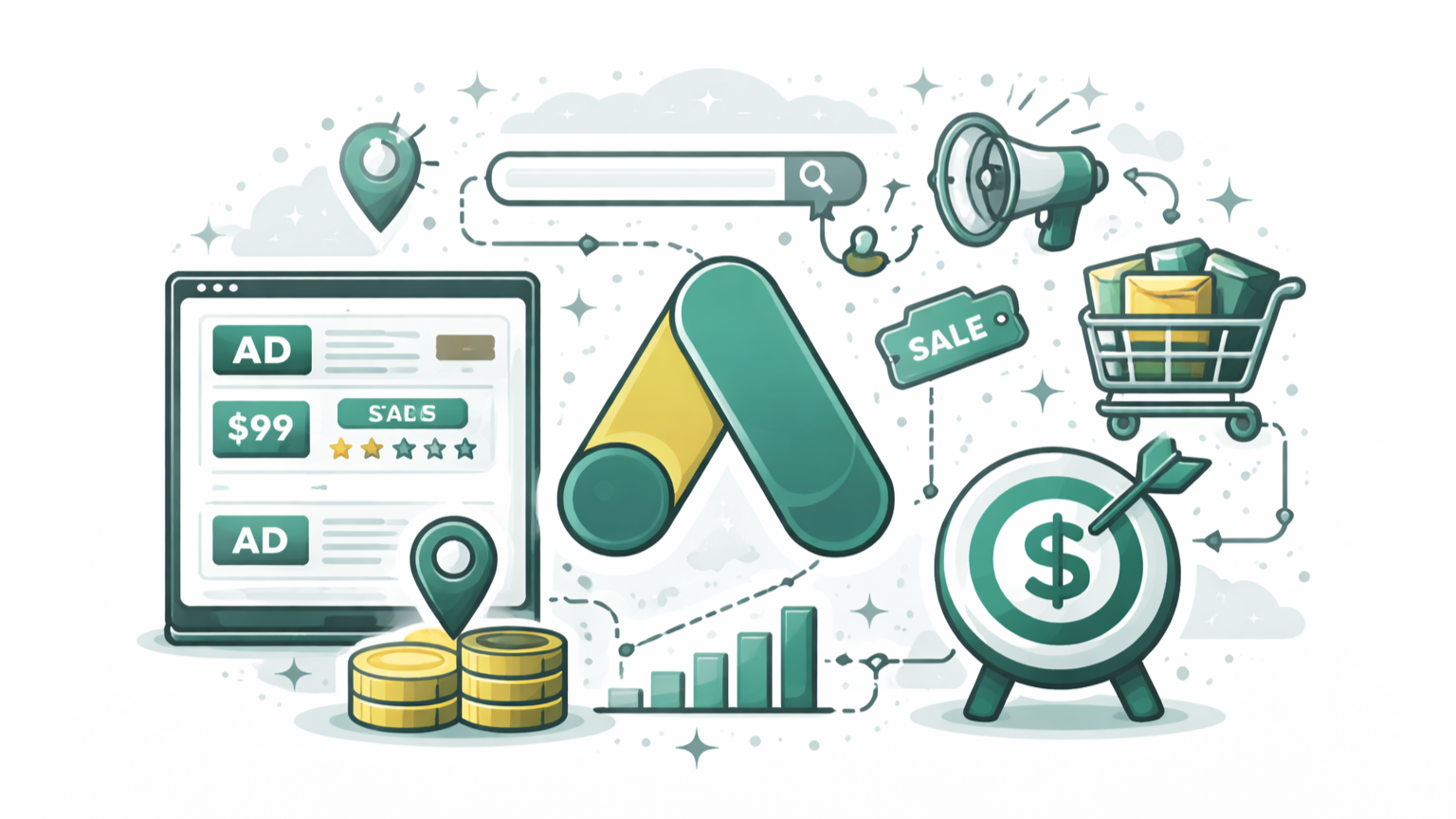 Google Ads -mainontaa pienelle yritykselle