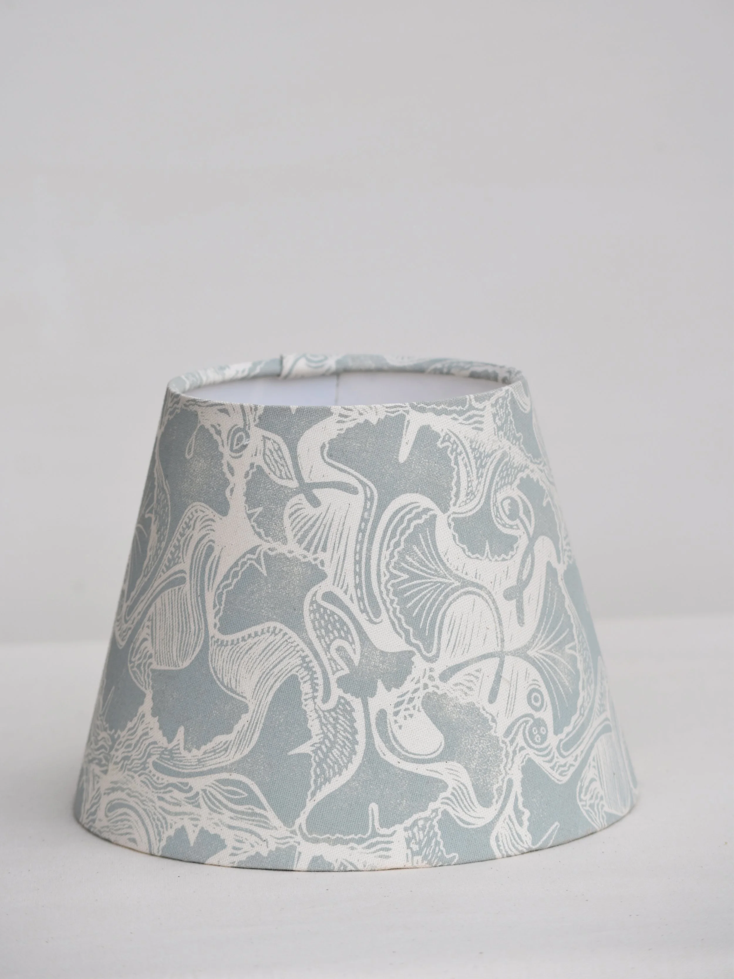 ginkgo in lichen a bespoke lampshade size + shape
