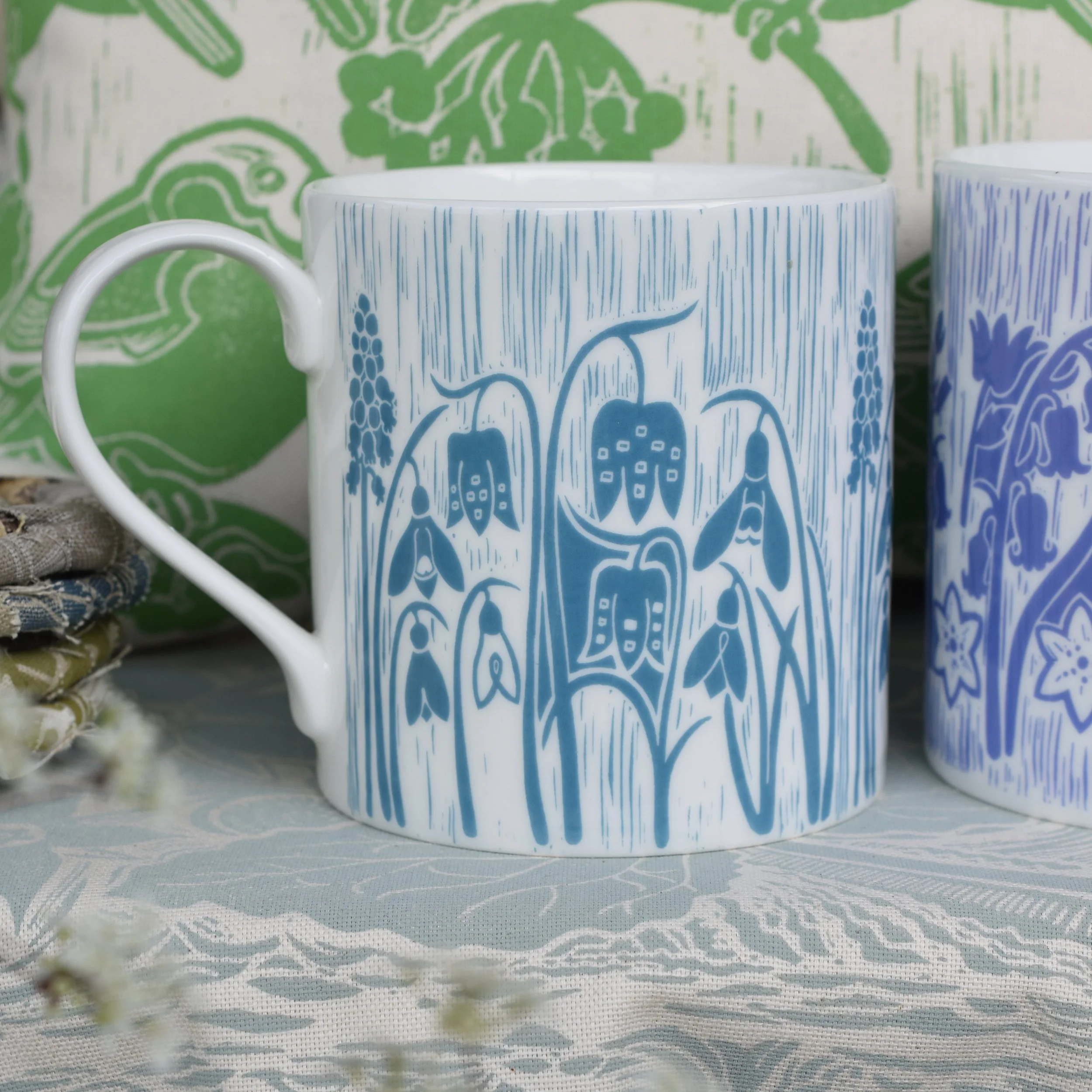 Spring Flowers UK Fine Bone China Mug