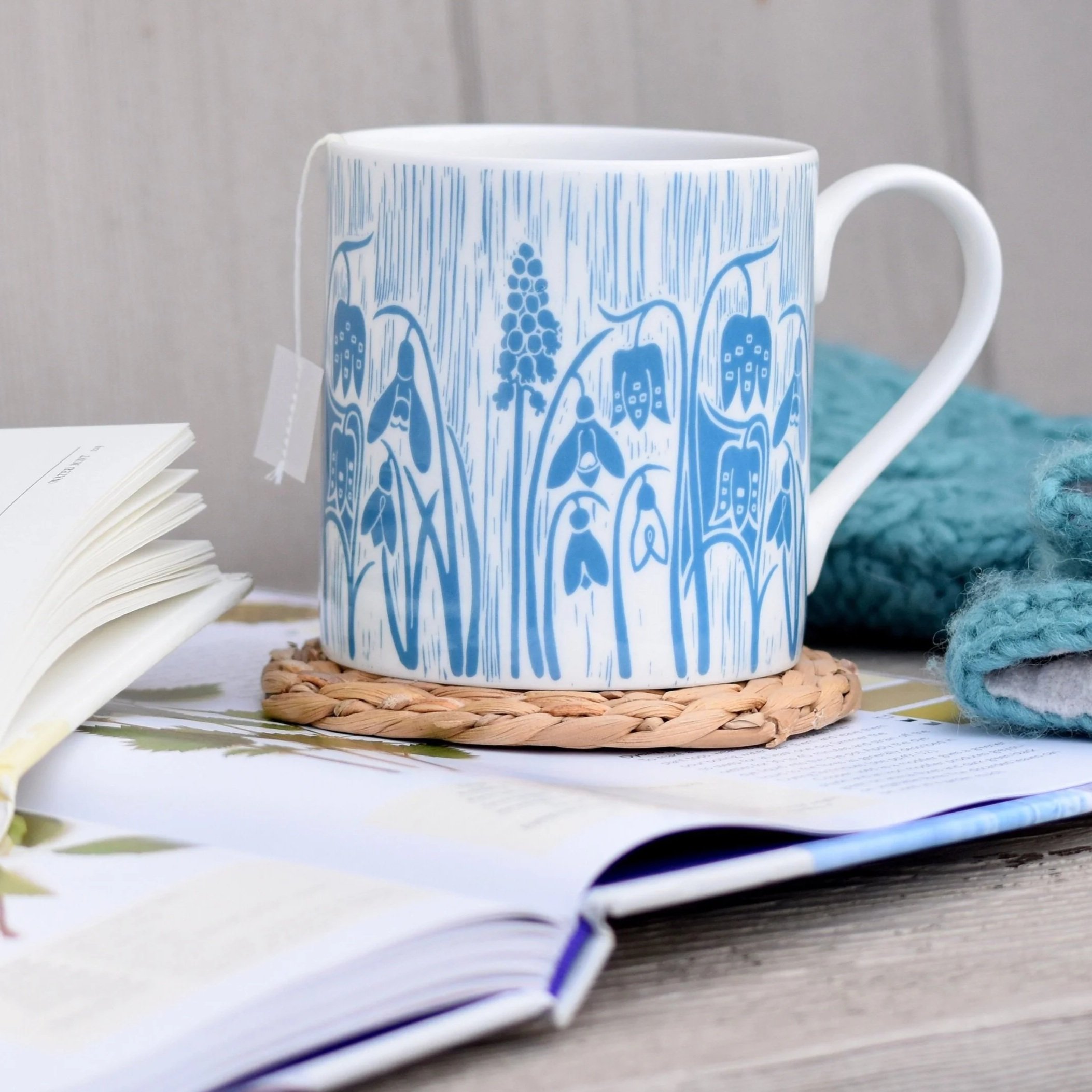 Spring Flowers UK Fine Bone China Mug