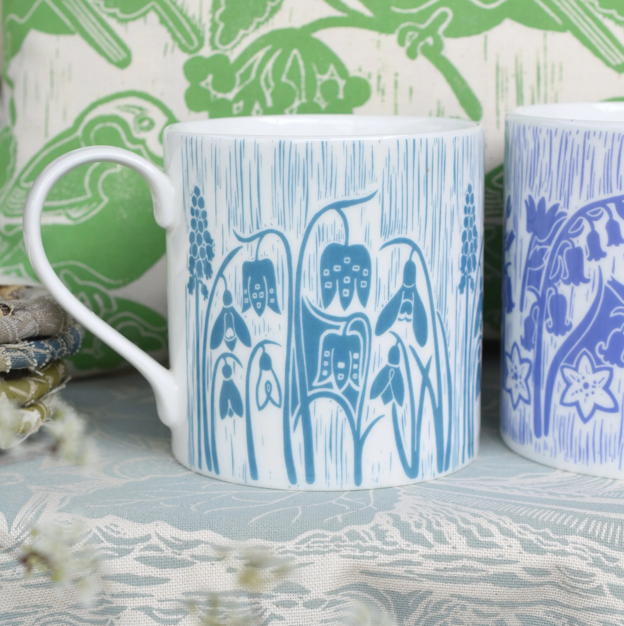 Spring Flowers UK Fine Bone China Mug