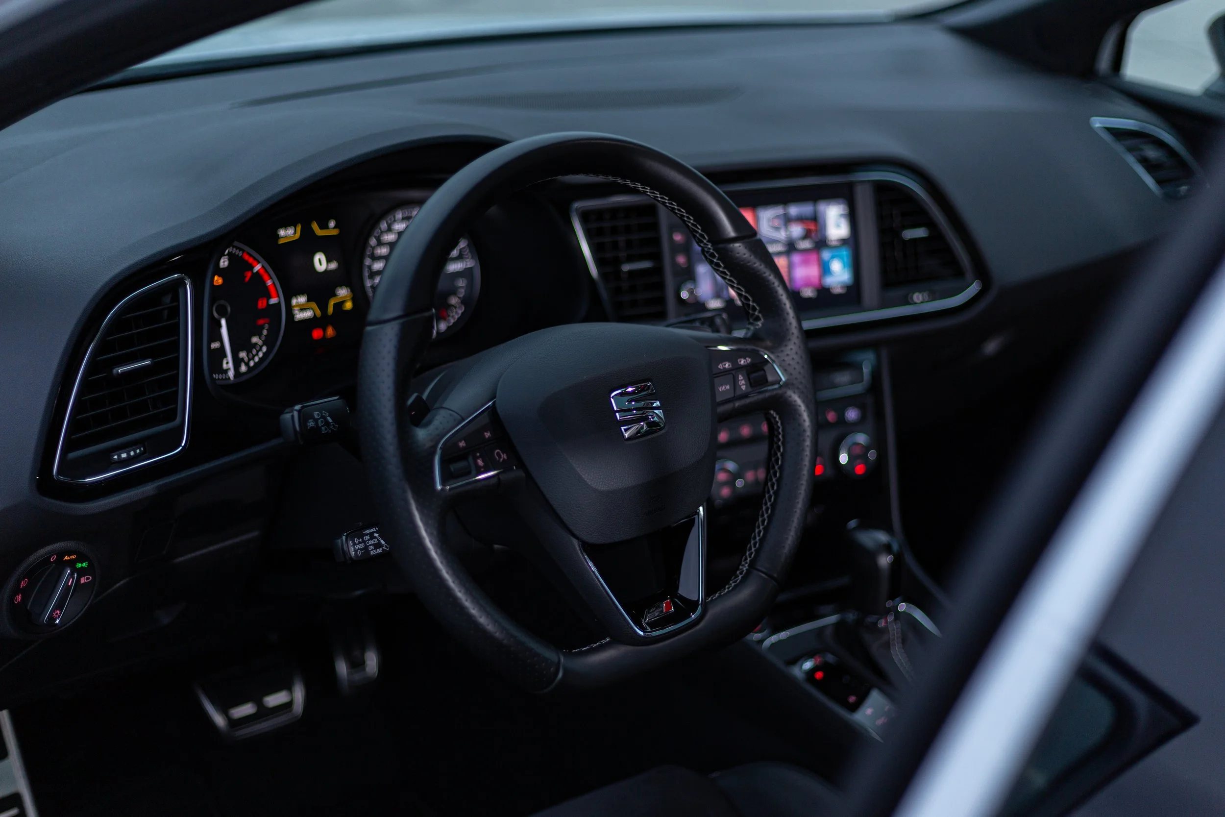 Seat Leon Cupra 5F weiß Interieur