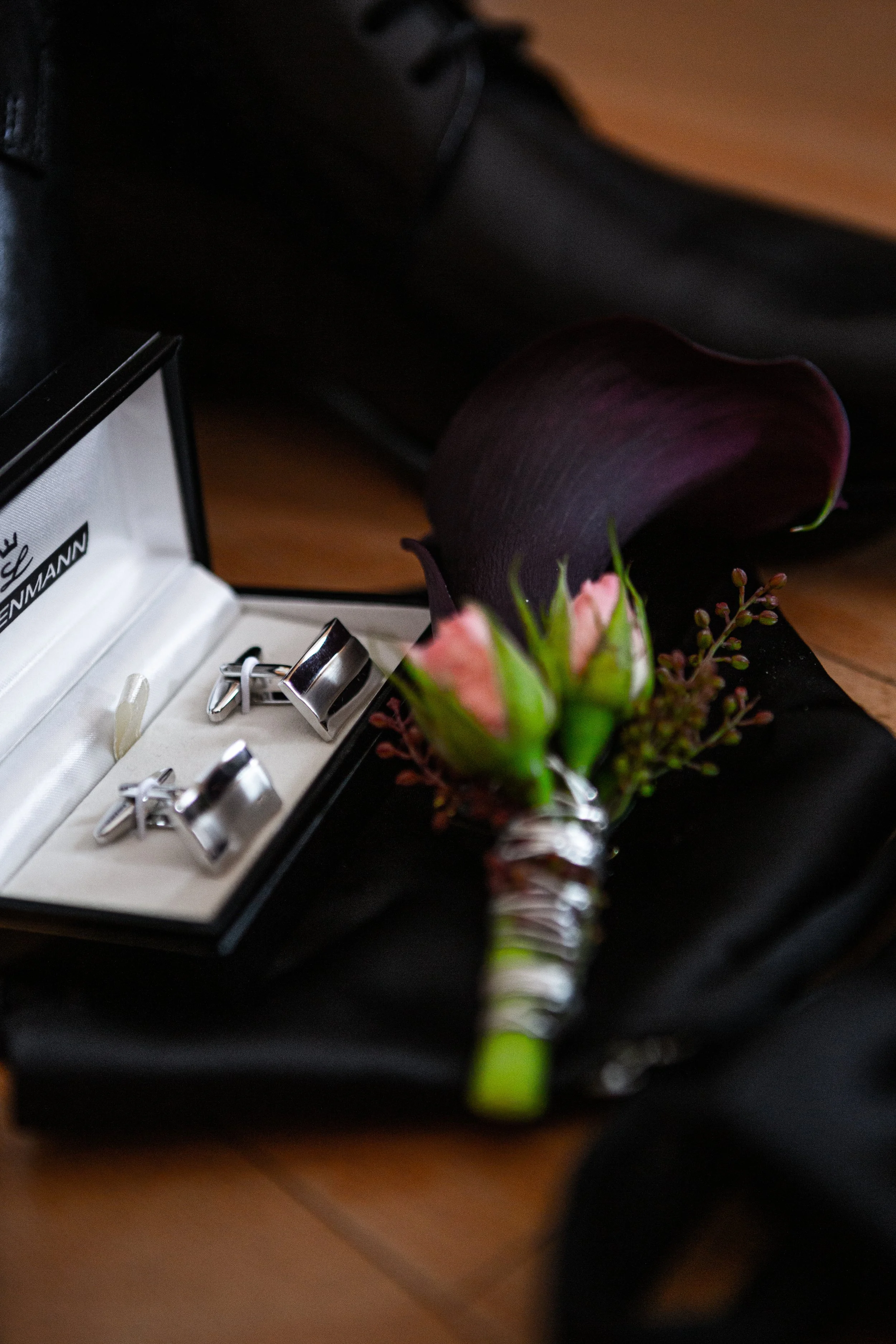 Getting ready bräutigam schmuck Hochzeitsfotografie