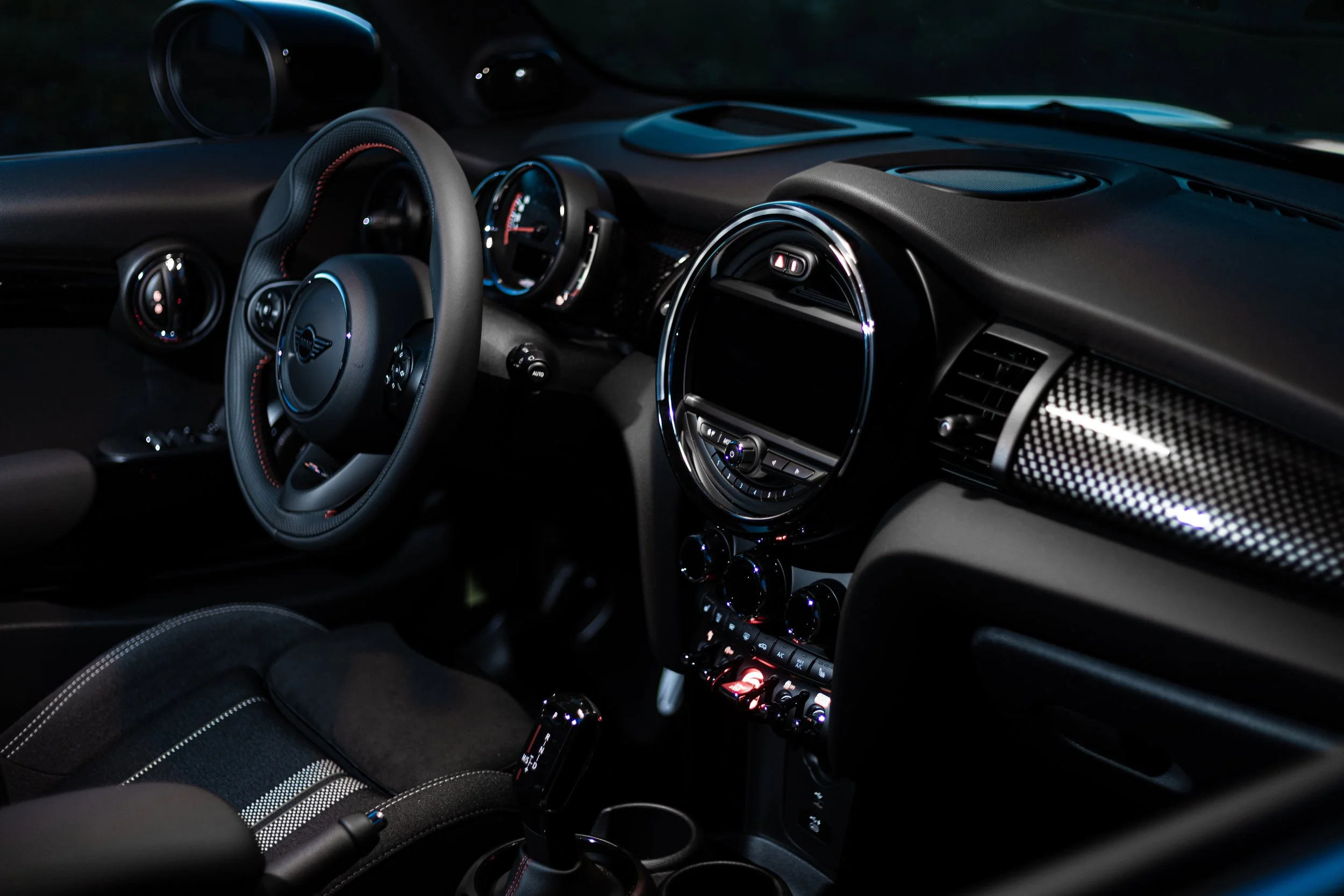 Mini John Cooper Works Interieur Automobilfotografie