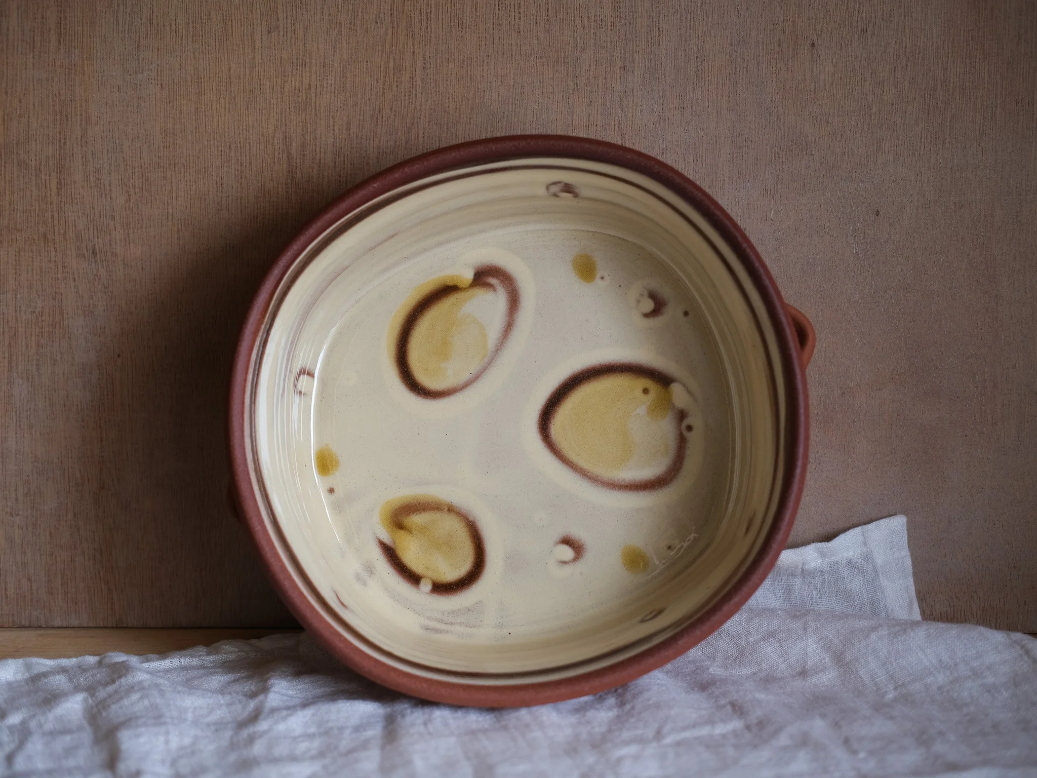 Square Dish - Circles