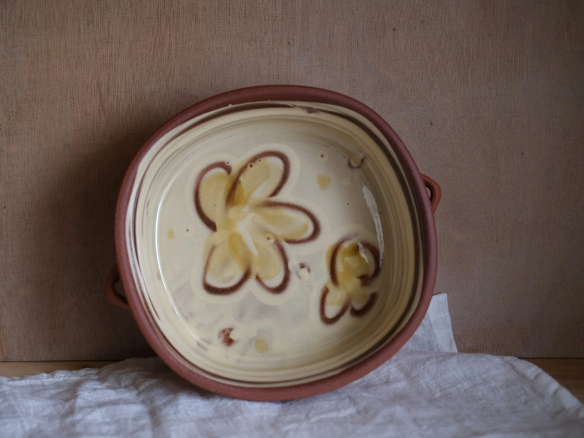 Square Dish - Flowers