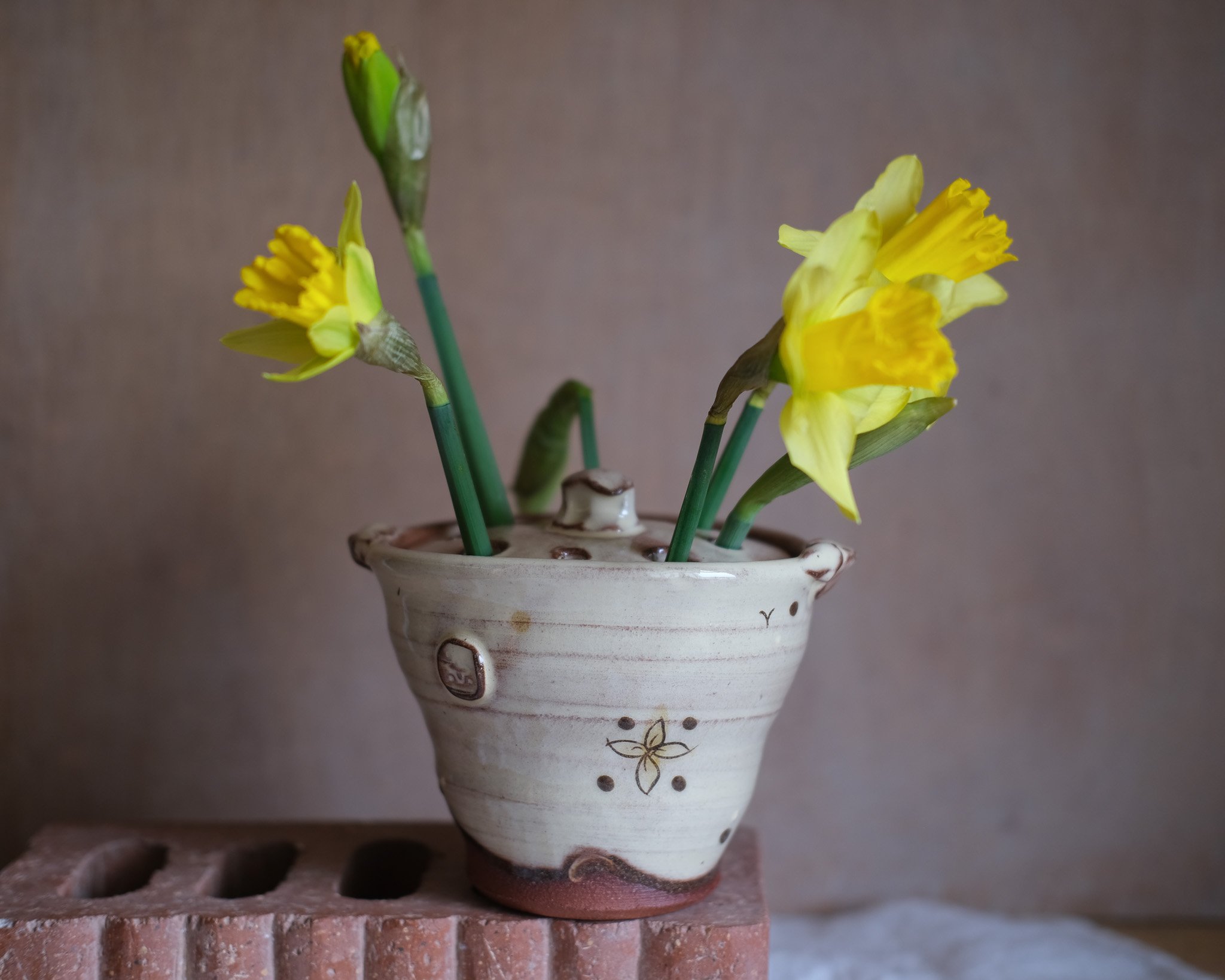 Medieval Flower Brick