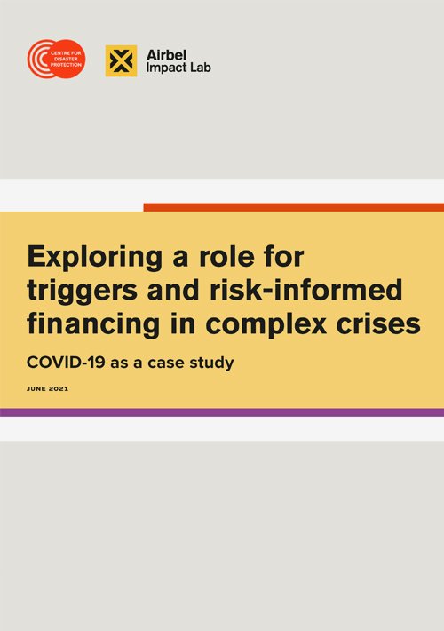 EXPLORING A ROLE FOR TRIGGERS AND RISK-INFORMED FINANCING IN COMPLEX CRISES