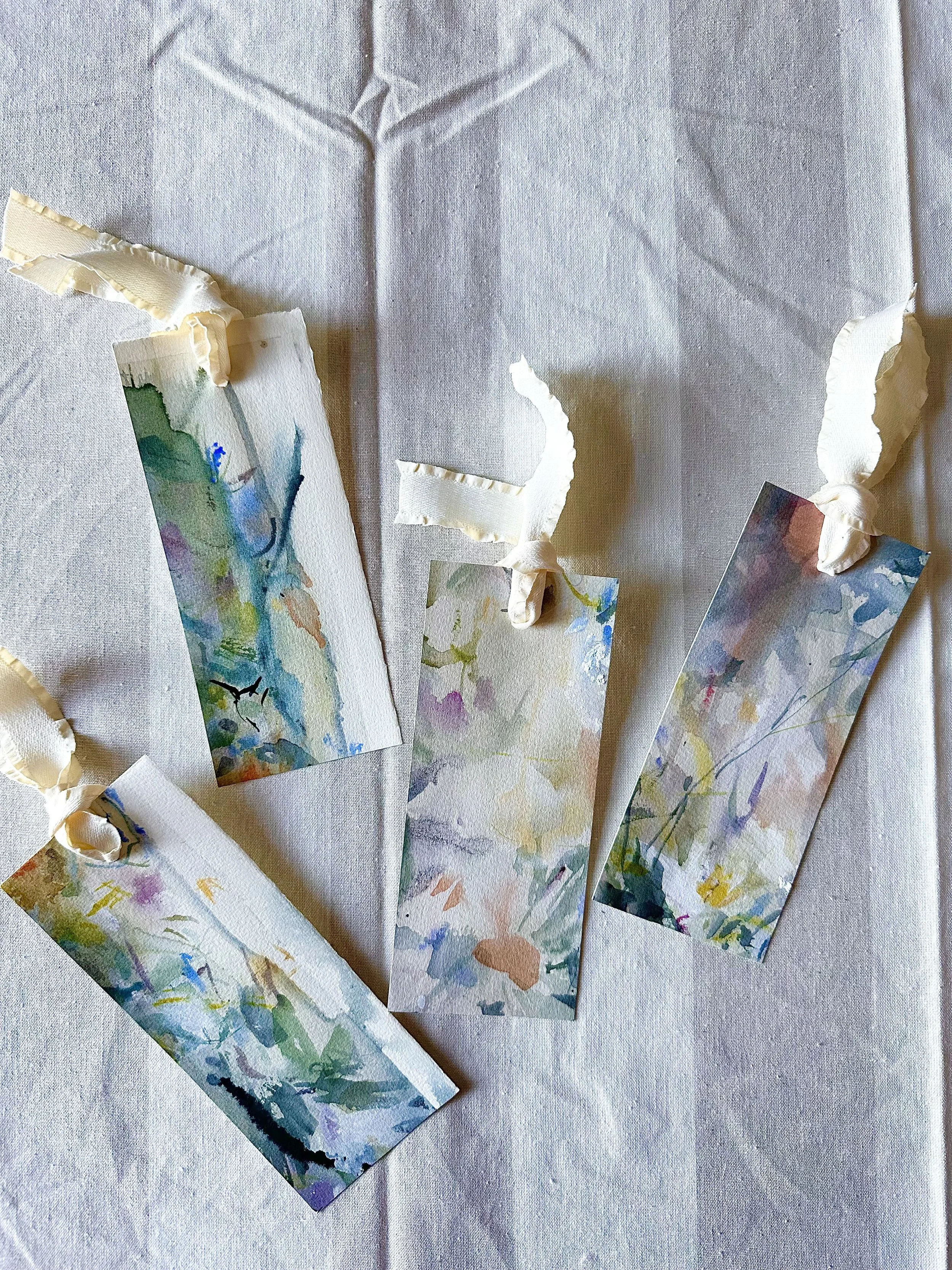 Bookmark - original hand-painted watercolour