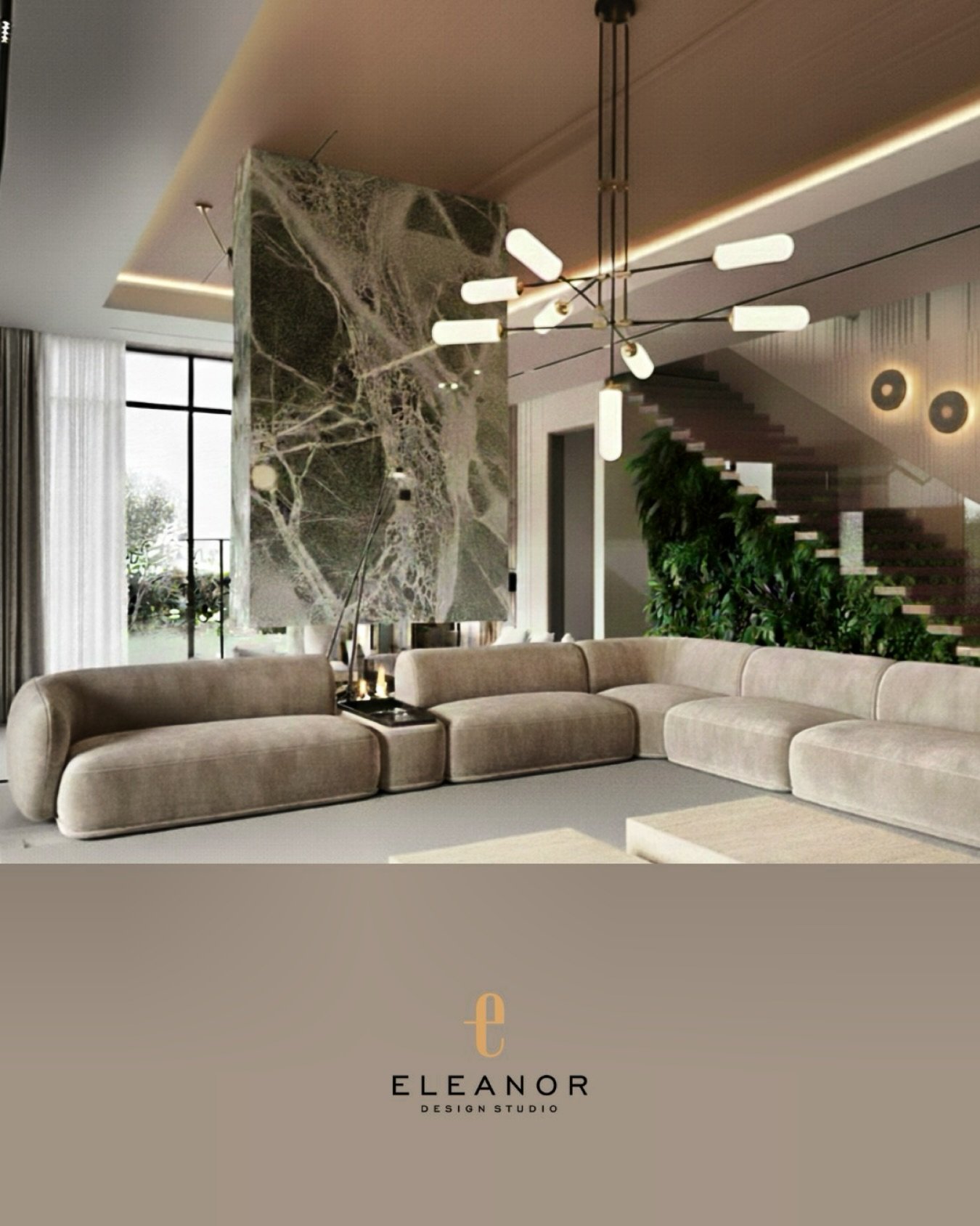 Effortless elegance. By @eleanordesignstudio  #interiordesign #interiordesigner #luxurydesign #luxuryhomes #cairo