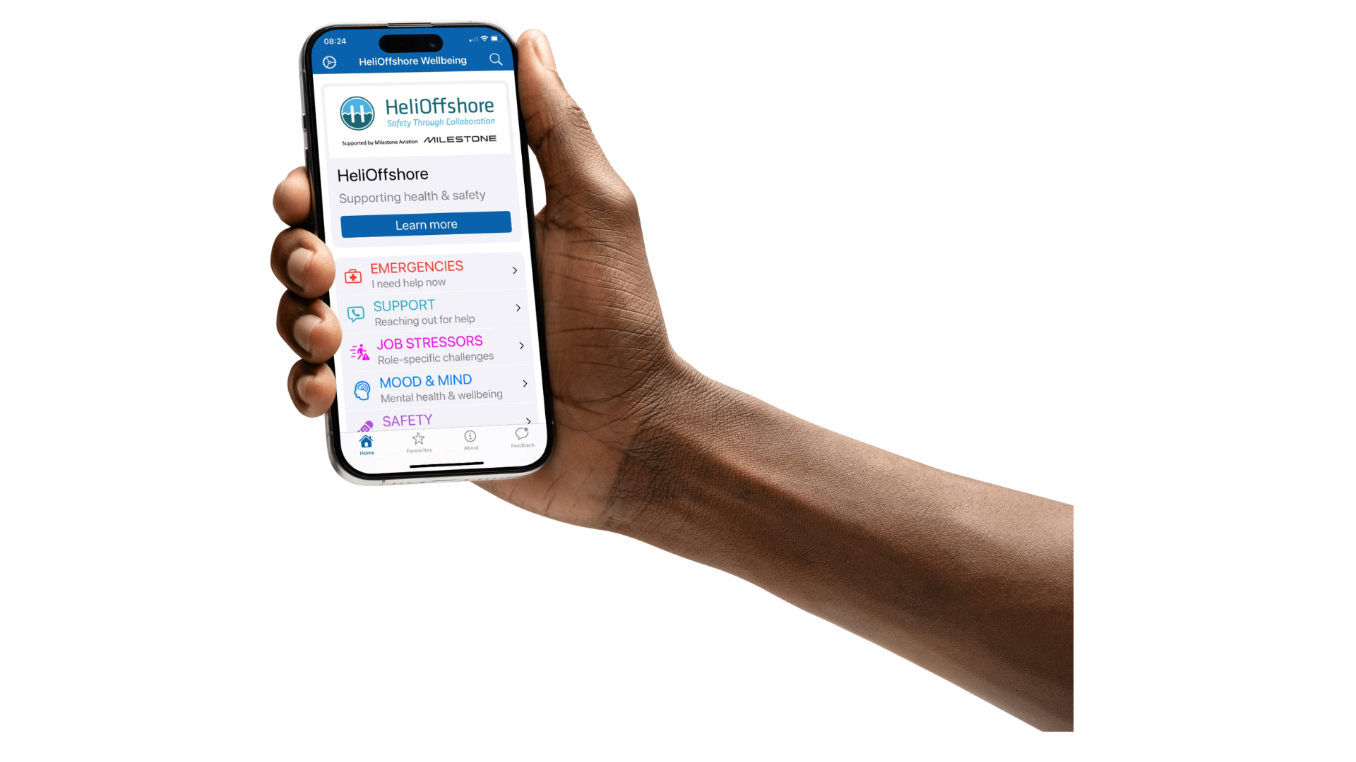 HeliOffshore Wellbeing App