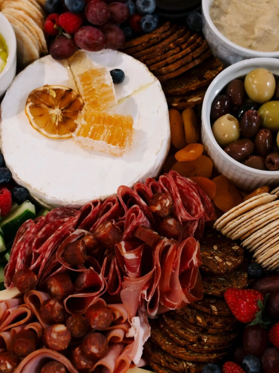 Planning something small, soulful, and full of flavour?

Our elopement packages include the most divine grazing boards by Not Your Average Catering Co, and they are anything but average.

Beautifully styled, generous, and packed with seasonal flavour