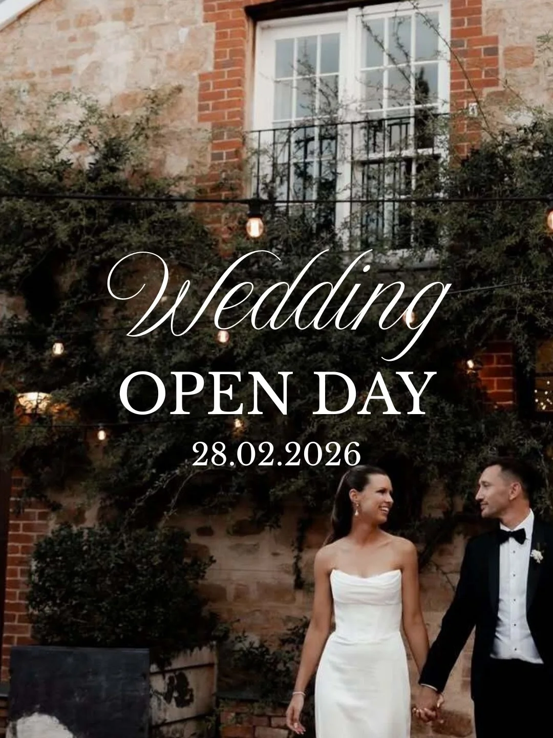 If you&rsquo;ve been thinking about Marybank; or just hoping to feel something when you find the right place, you&rsquo;re invited to come down on the 28th of February.

Our next Wedding Open Day is happening; and like usual, there&rsquo;s no pressur
